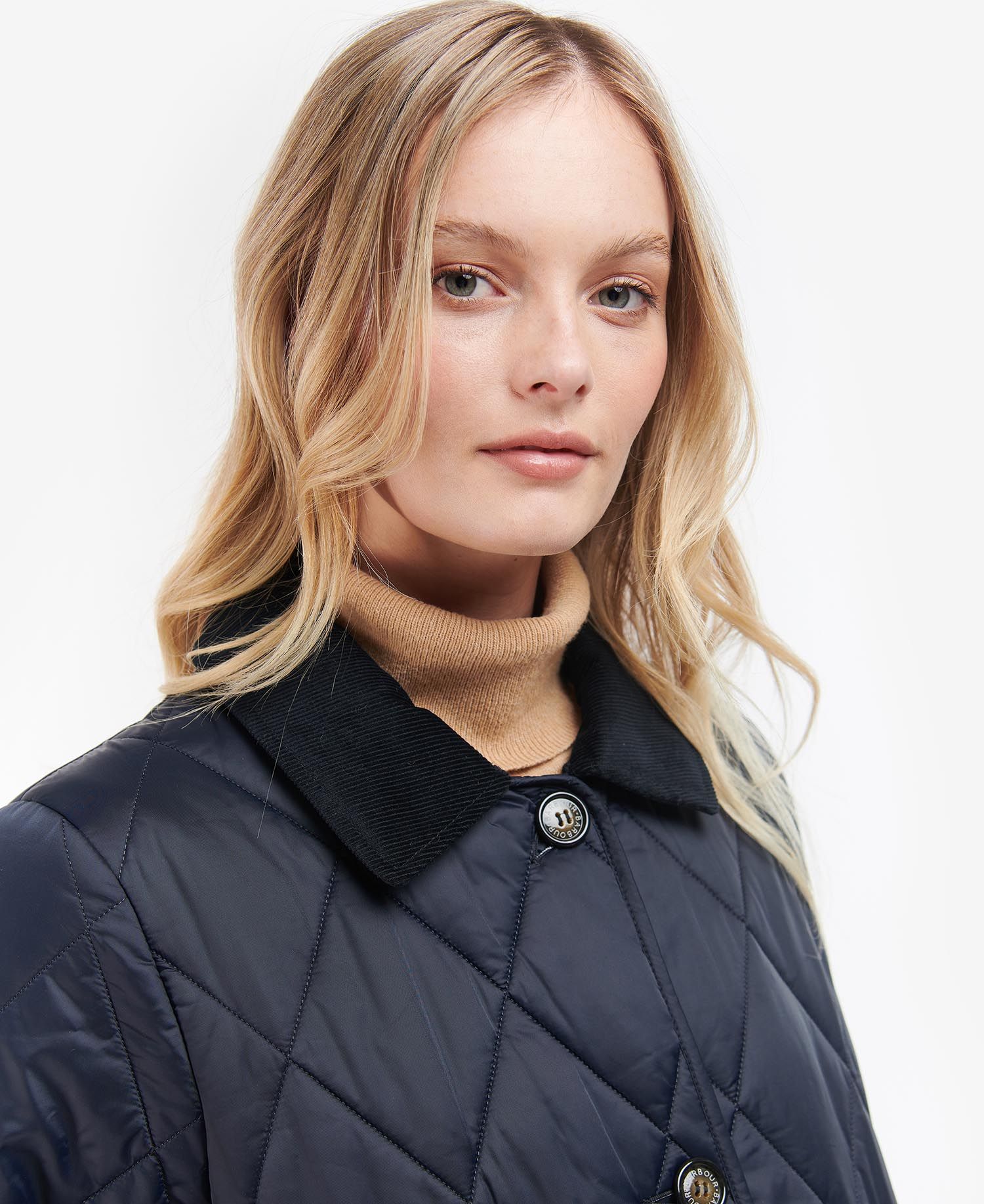 Barbour Bragar Women's Quilted Jackets Navy | 368902-GQE