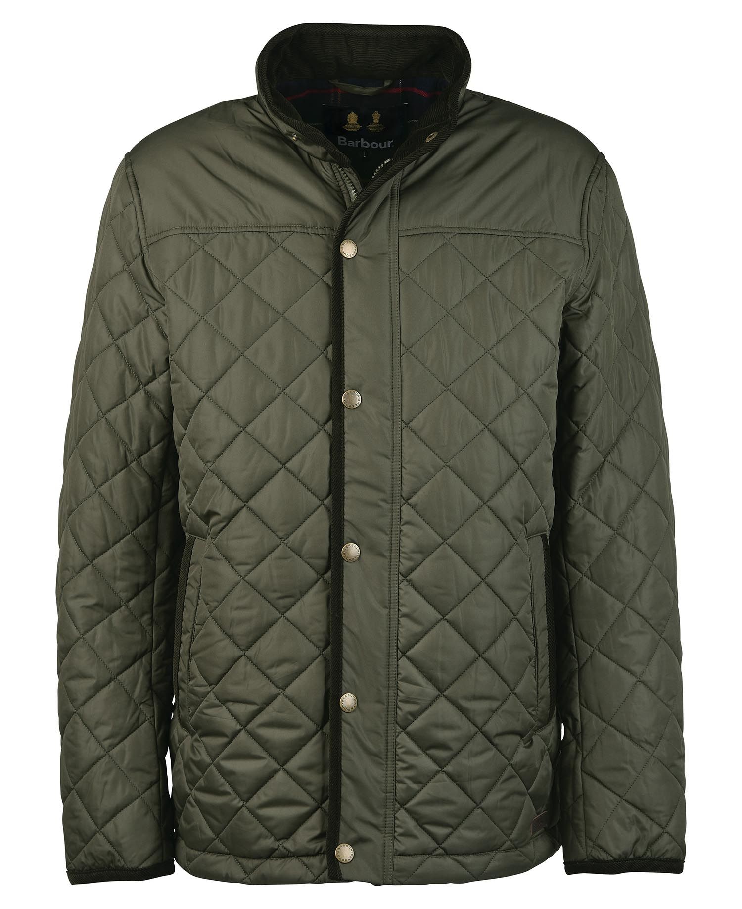 Barbour Brendon Men's Quilted Jackets Dark Olive | 865037-UCM