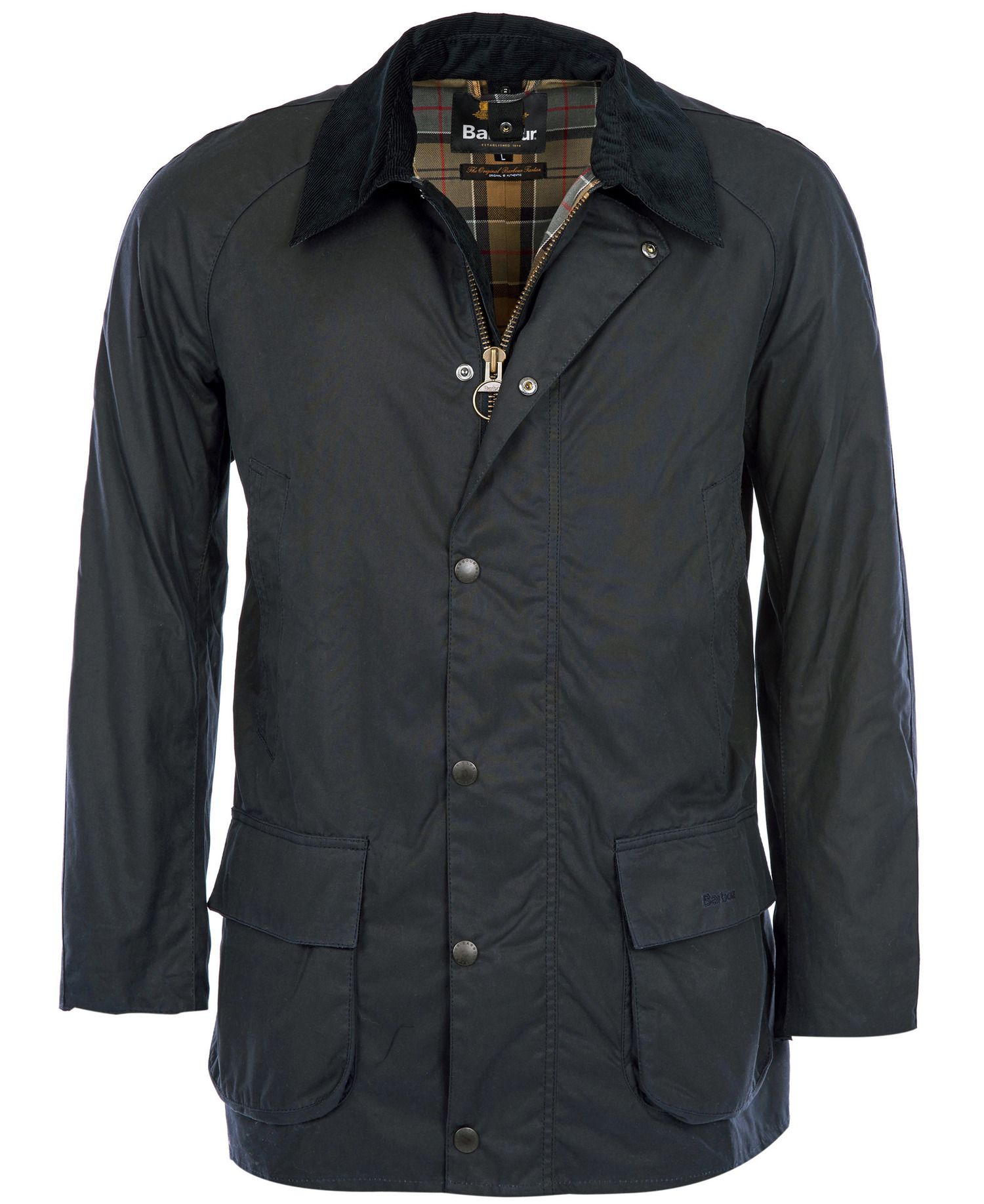 Barbour Bristol Men's Waxed Jackets Navy | 087641-REQ