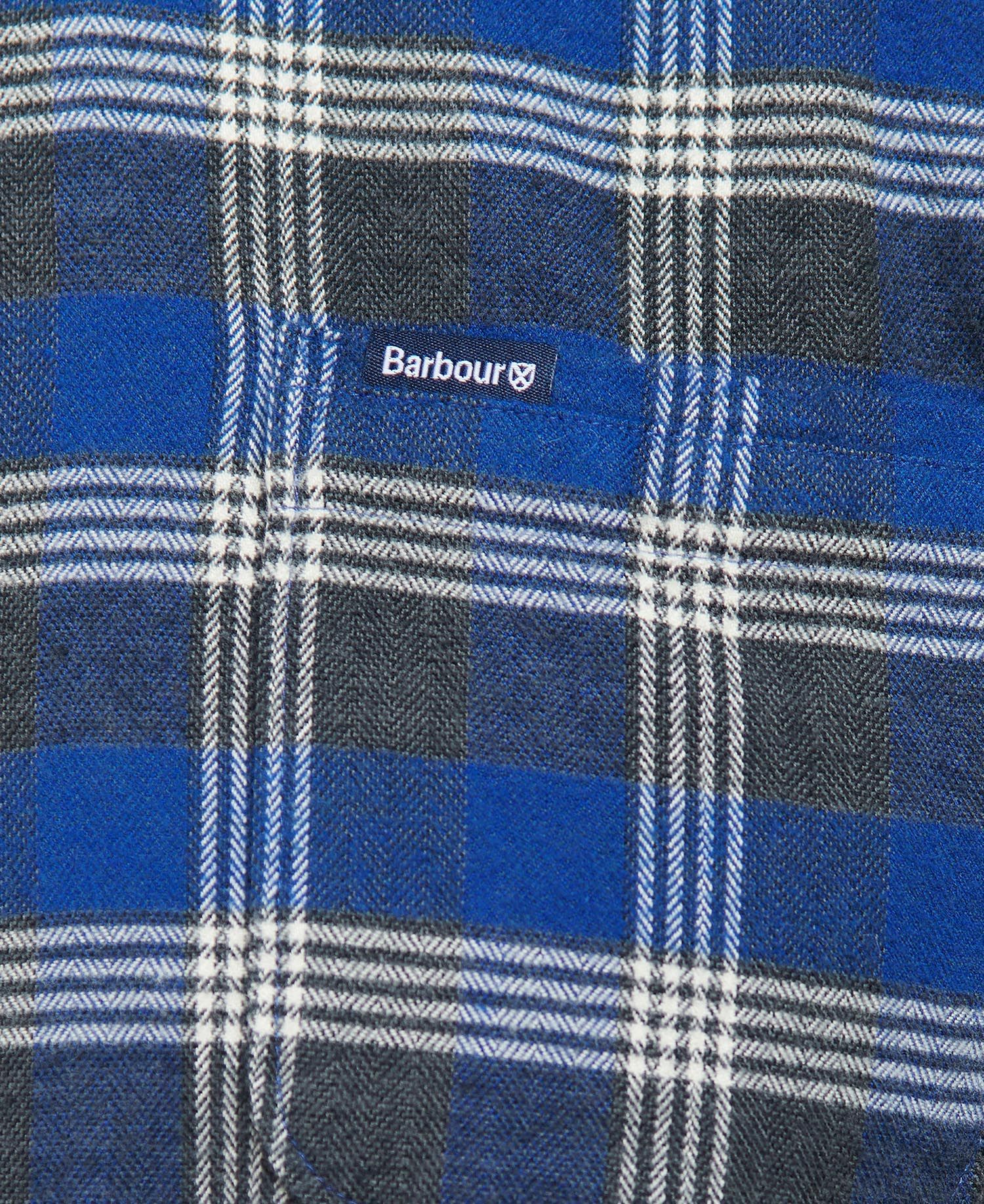 Barbour Brockwell Tailored Fit Men's Shirts Blue | 680721-JRF