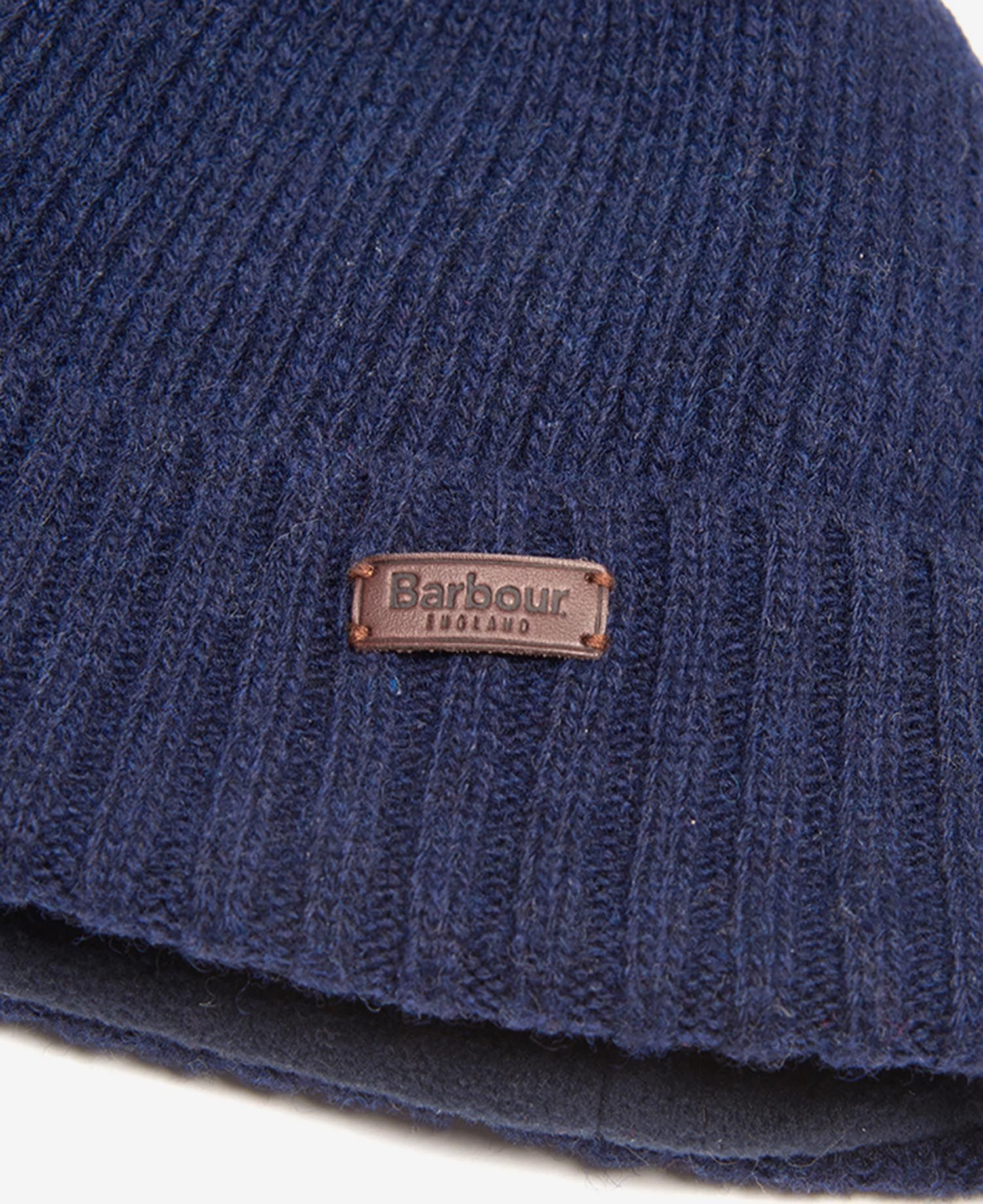 Barbour Carlton Men's Beanie Navy | 726190-KUO