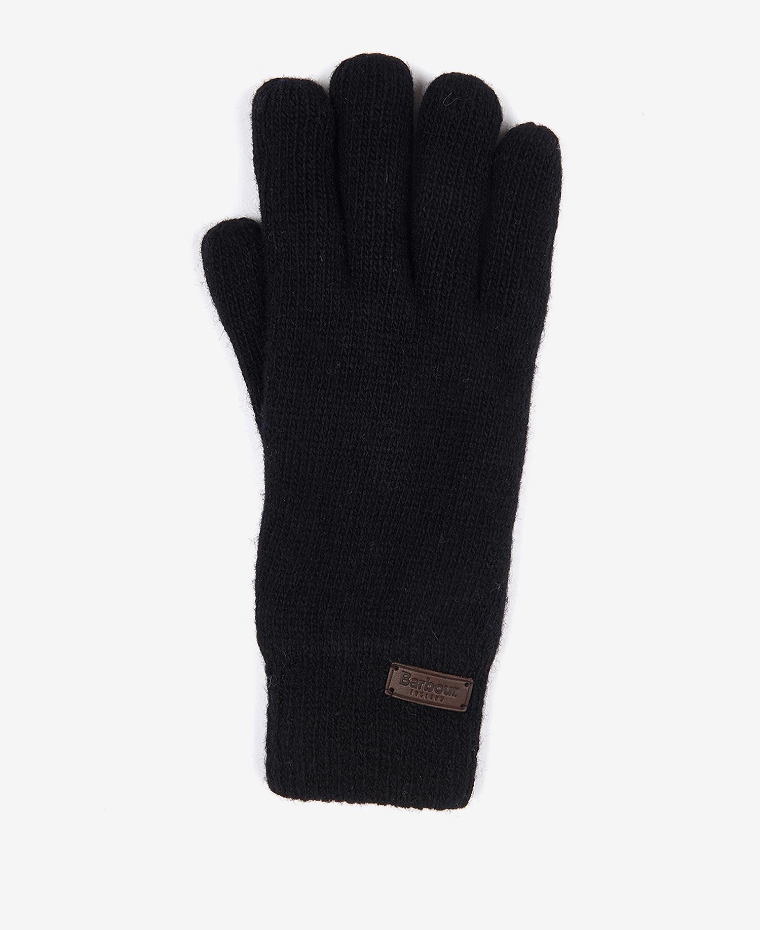 Barbour Carlton Men's Gloves Black | 625789-LIW