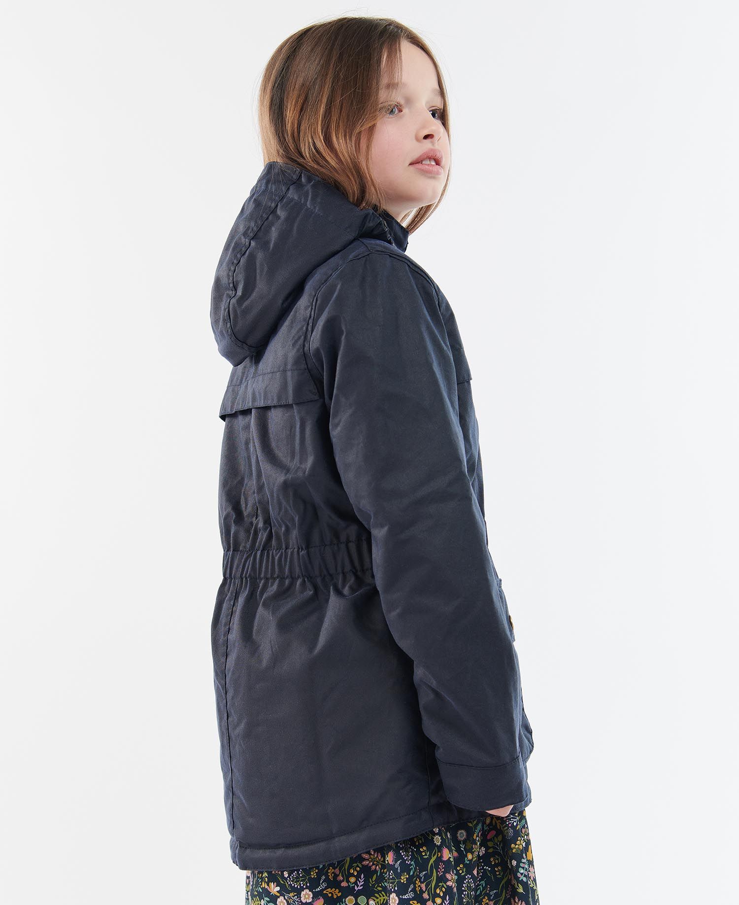 Barbour Cassley Kids' Jackets Navy | 948571-LEH