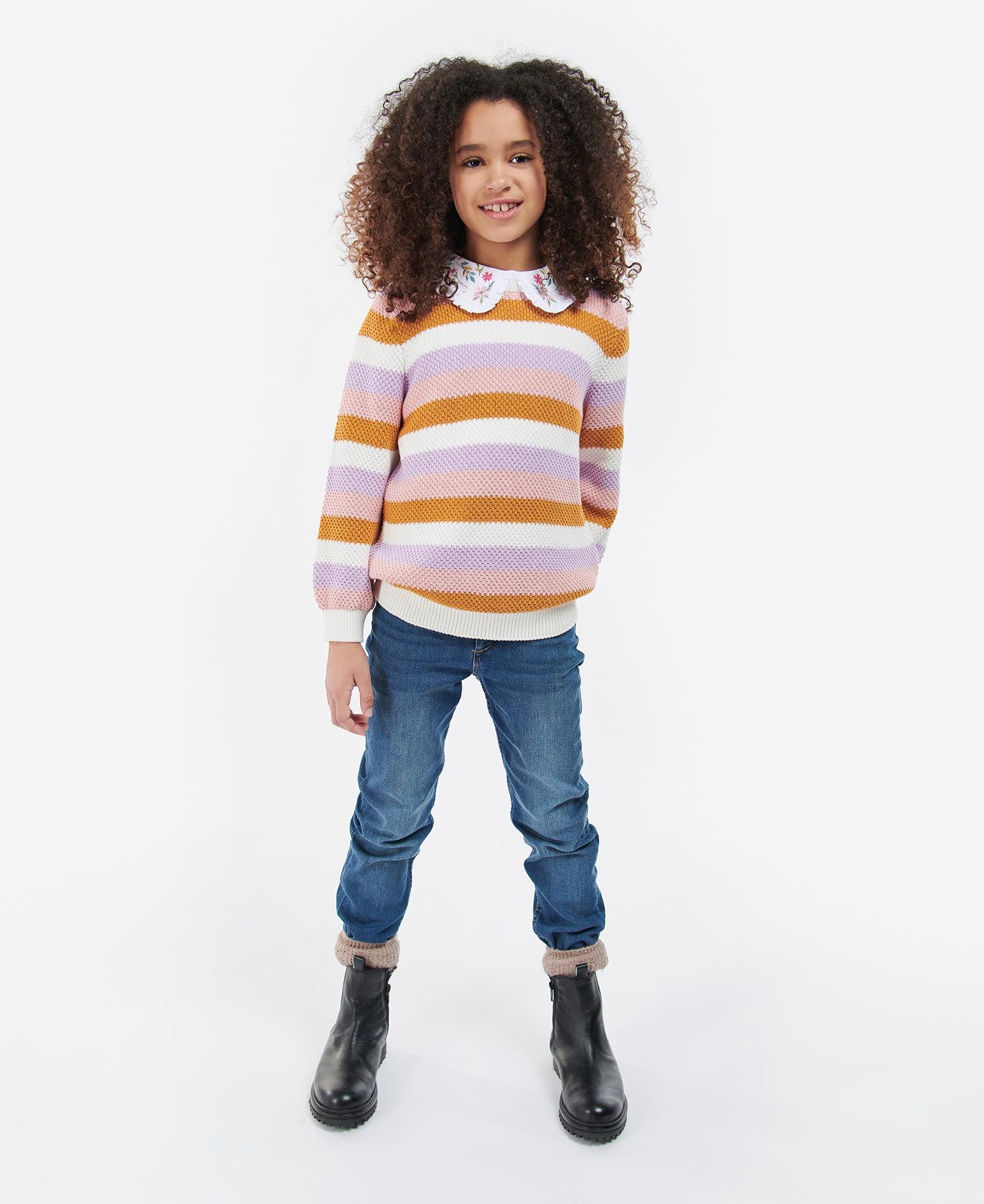 Barbour Cassley Knit Kids' Clothing Multicolor | 540823-LFE