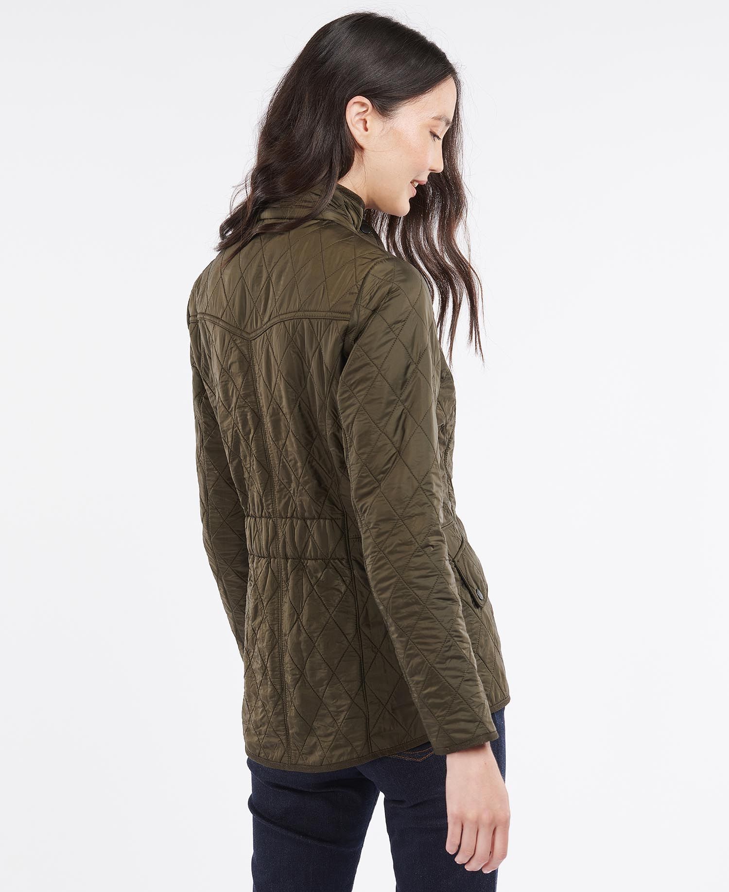 Barbour Cavalry Polarquilt Women's Quilted Jackets Navy | 158342-BUQ