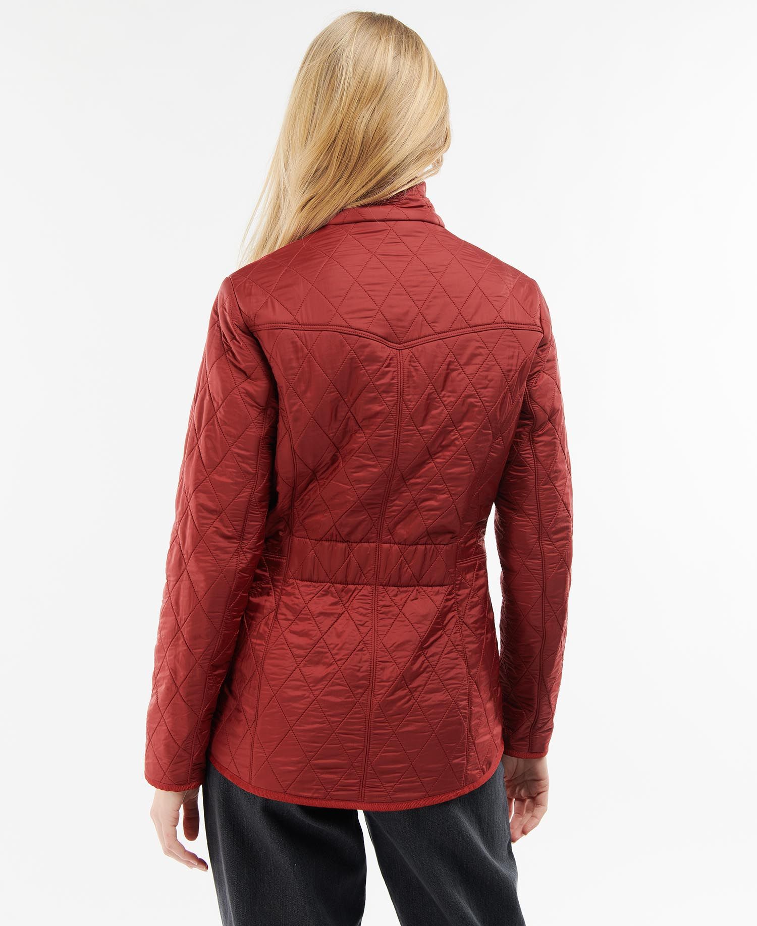 Barbour Cavalry Polarquilt Women's Quilted Jackets Red | 572061-PMF