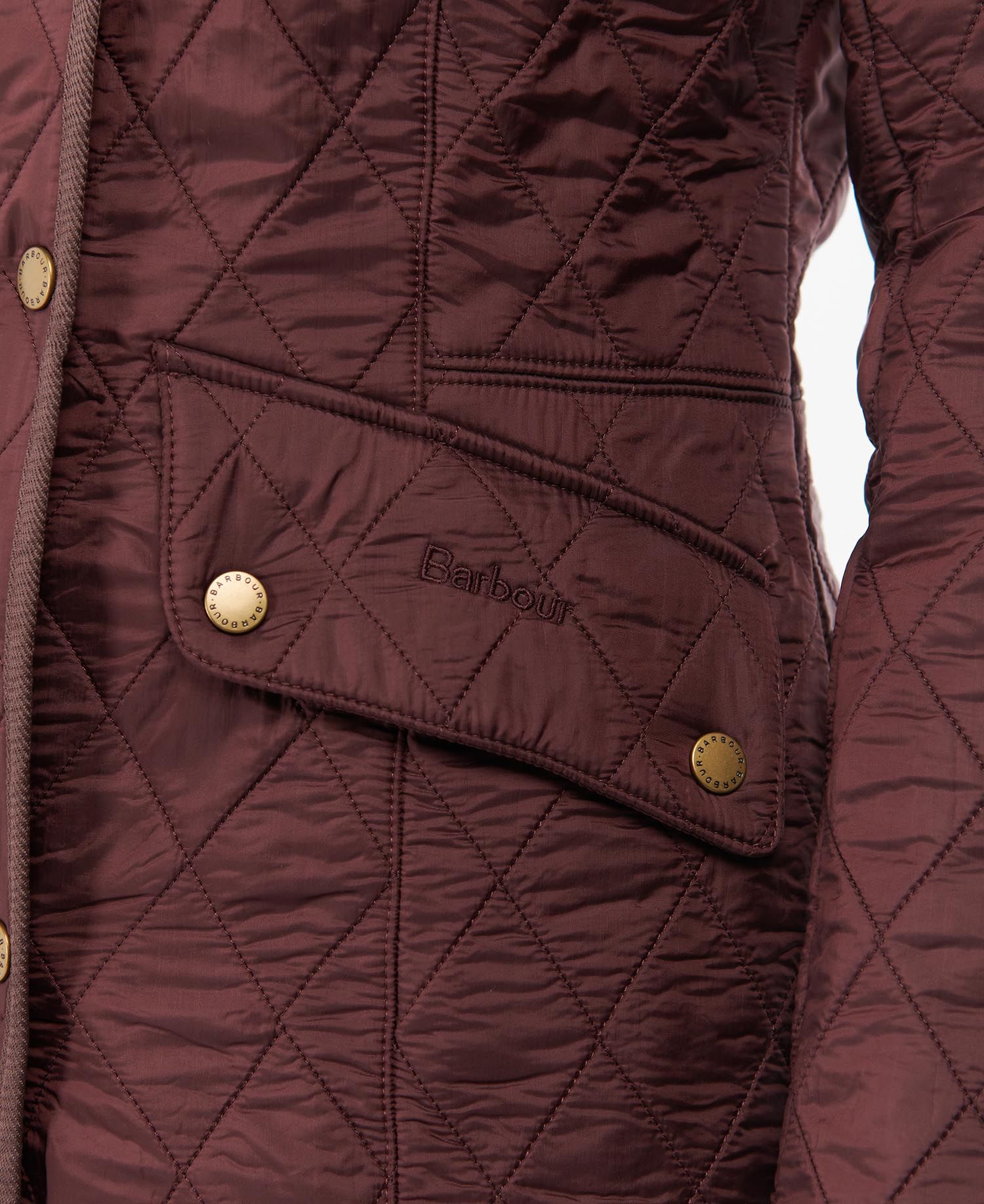 Barbour Cavalry Polarquilt Women's Quilted Jackets Burgundy | 803216-XRZ