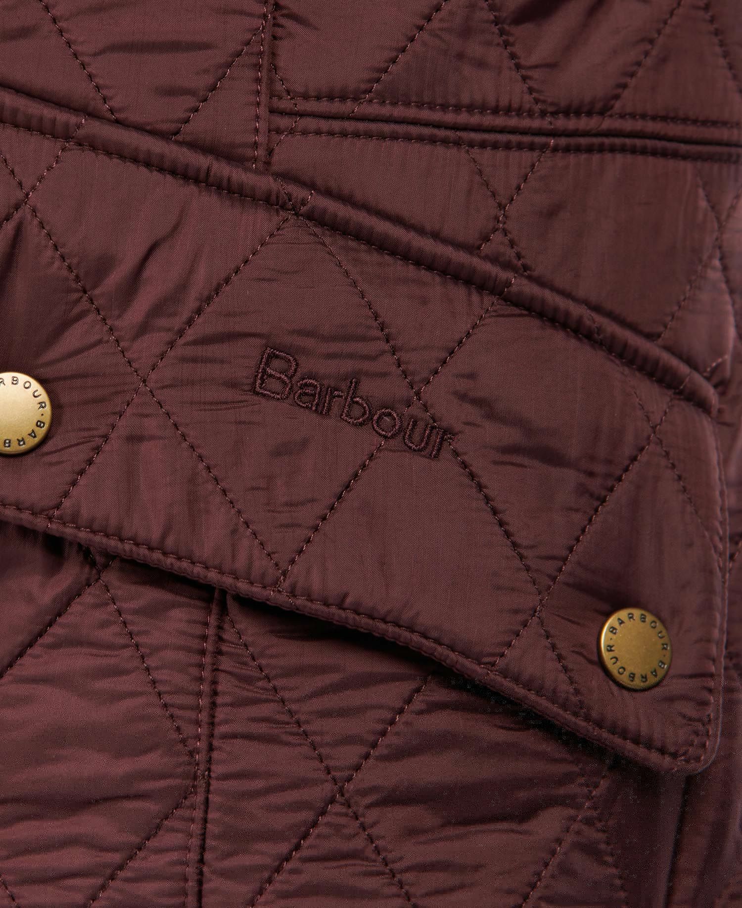 Barbour Cavalry Polarquilt Women's Quilted Jackets Burgundy | 803216-XRZ