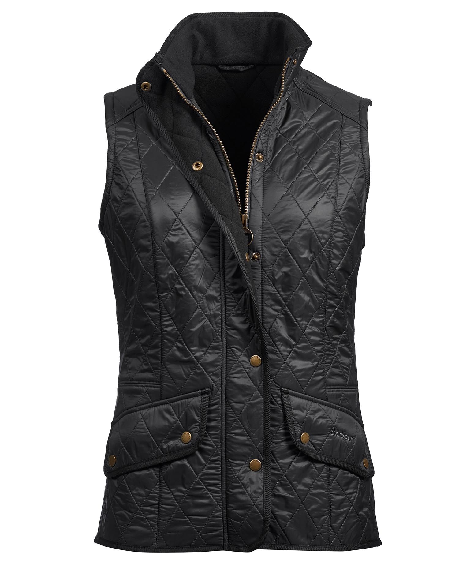 Barbour Cavalry Women's Vest Black | 069415-XFL