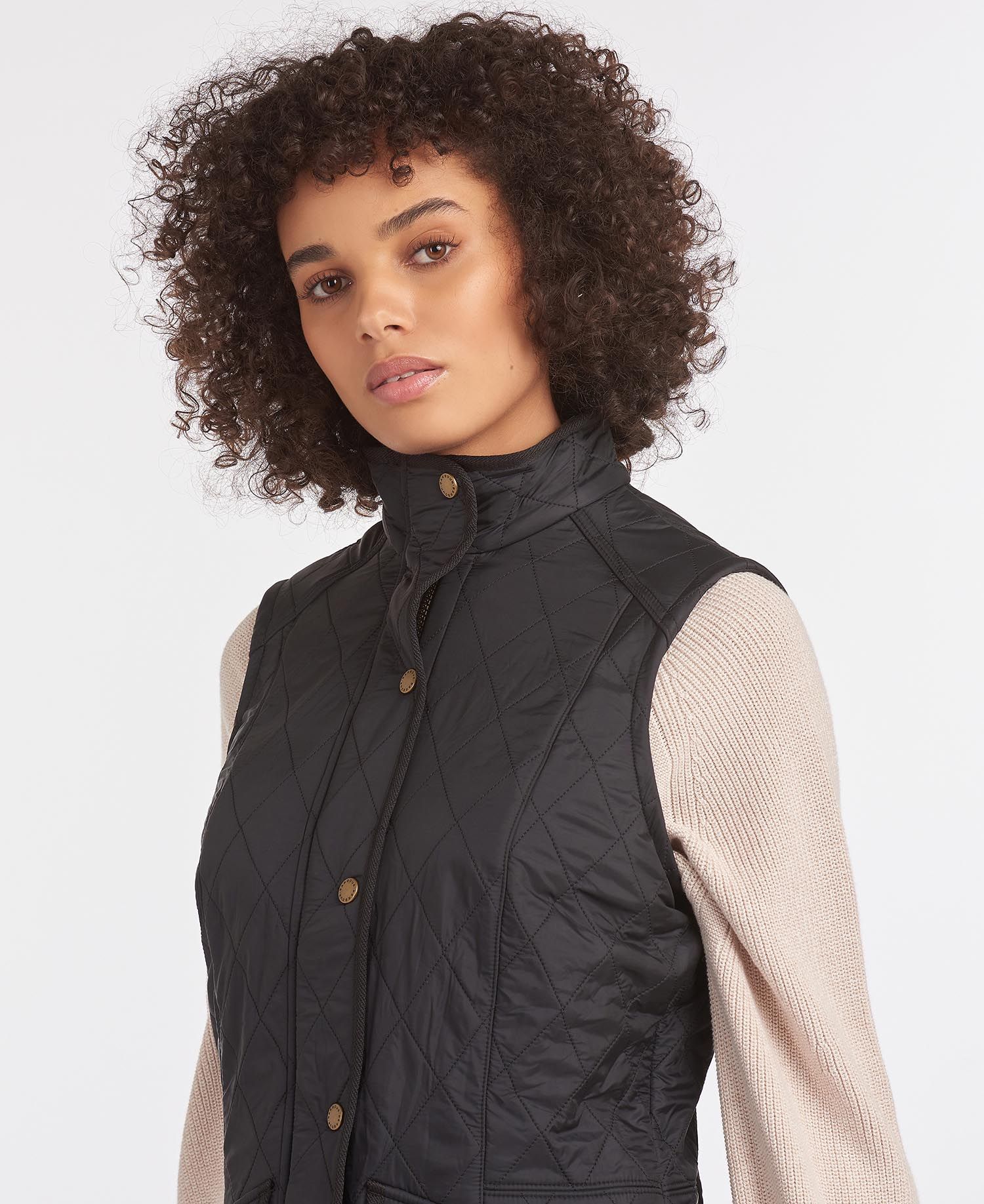 Barbour Cavalry Women's Vest Black | 069415-XFL