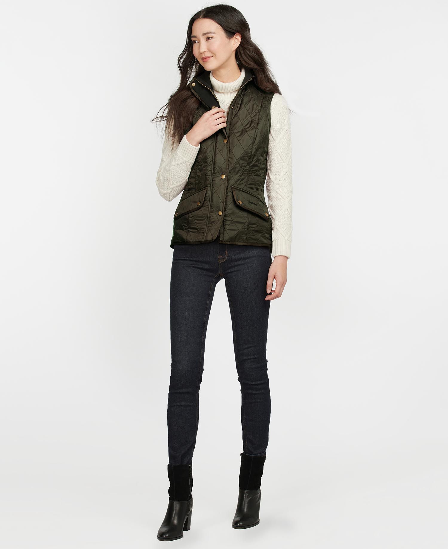 Barbour Cavalry Women's Vest Black | 108935-PBY