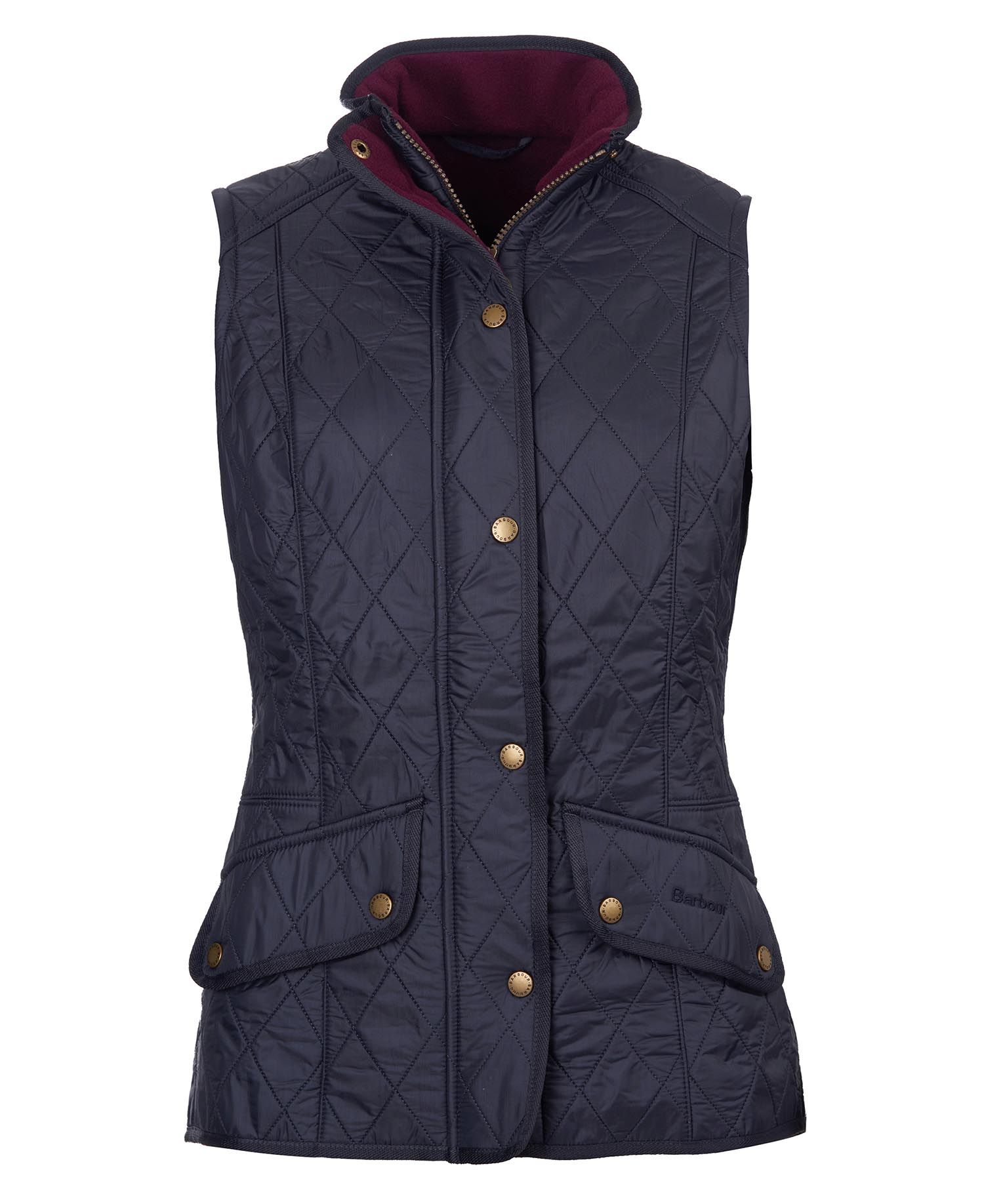 Barbour Cavalry Women's Vest Black | 817053-MAV