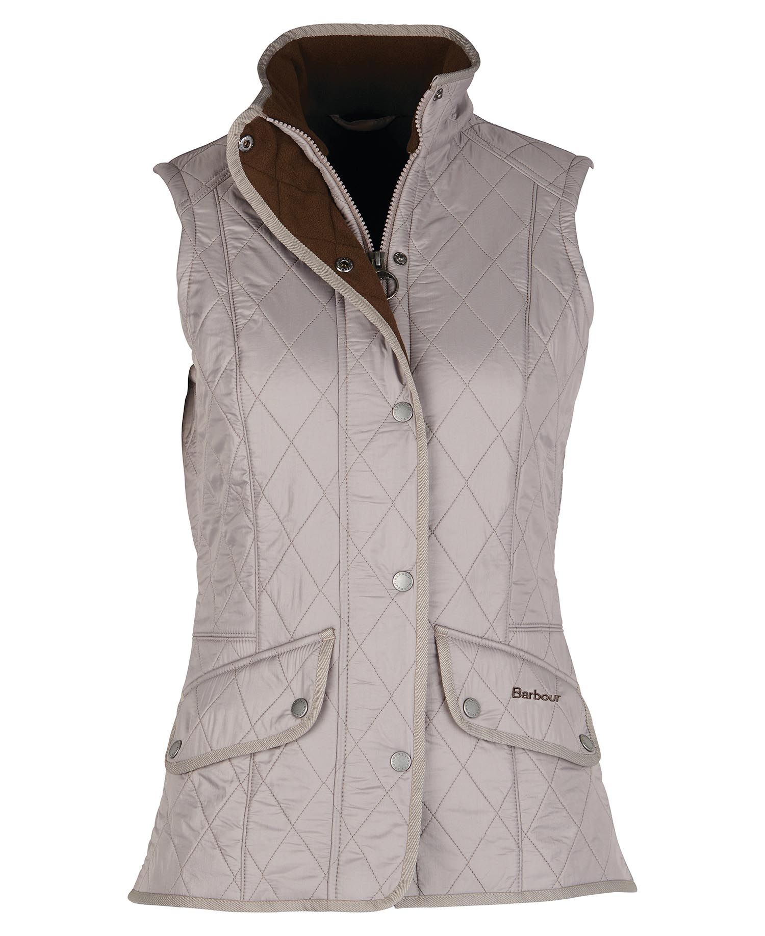 Barbour Cavalry Women's Vest Grey | 694327-JMI