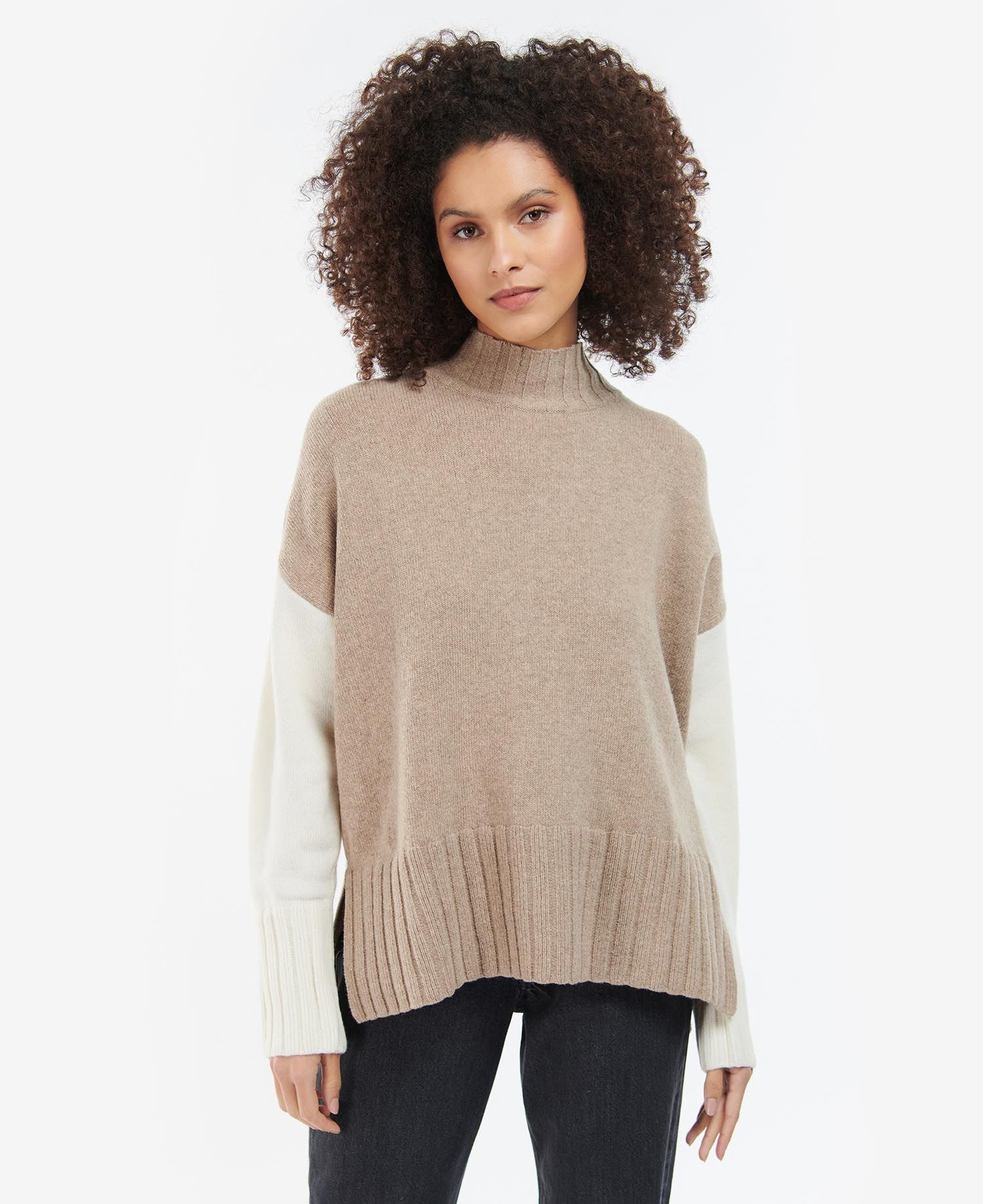 Barbour Cecilia Knit Women's Sweaters Khaki | 427038-QOS