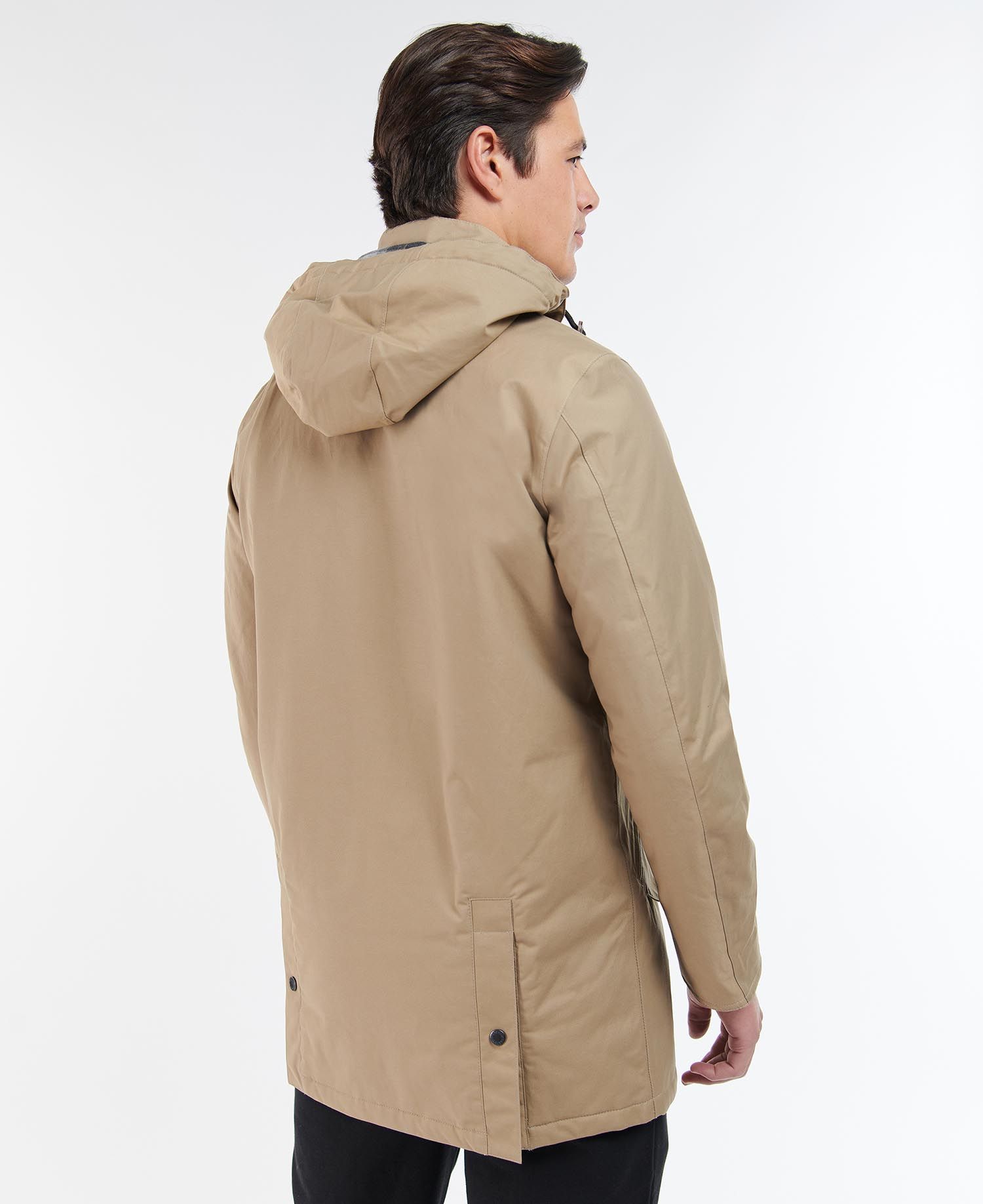 Barbour Chelsea Mac Men's Waterproof Jackets Khaki | 236109-LWN