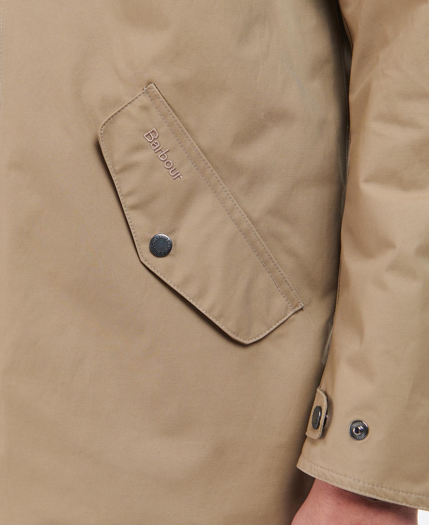 Barbour Chelsea Mac Men's Waterproof Jackets Khaki | 236109-LWN