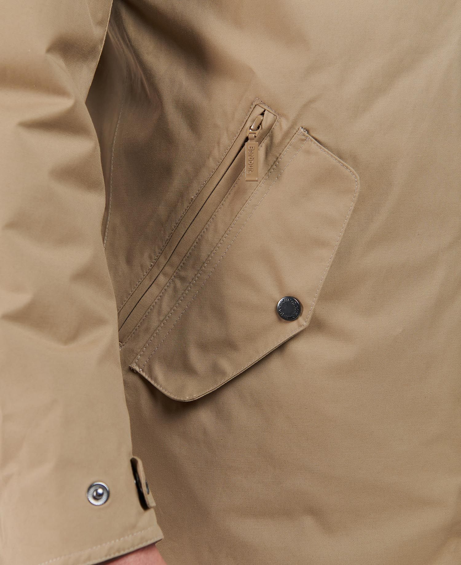 Barbour Chelsea Mac Men's Waterproof Jackets Khaki | 236109-LWN