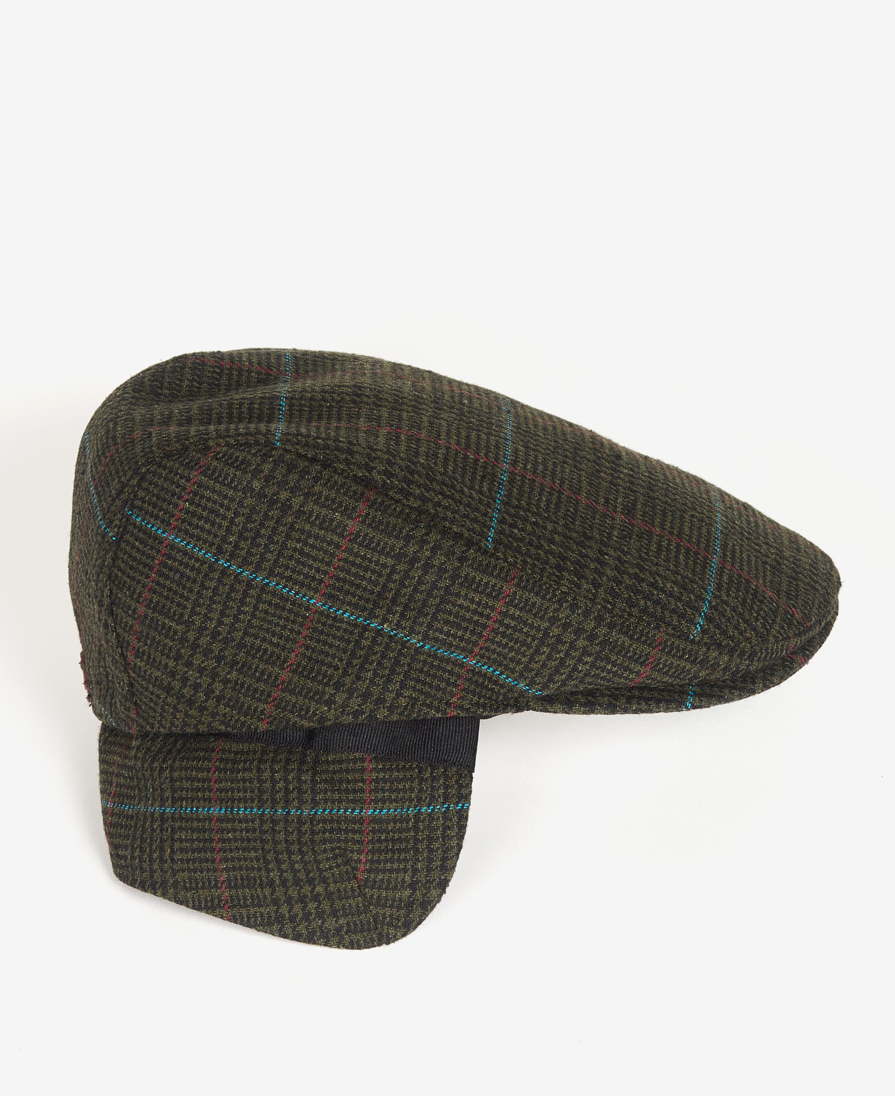 Barbour Cheviot Flat Men's Hats Dark Green | 762134-NHT