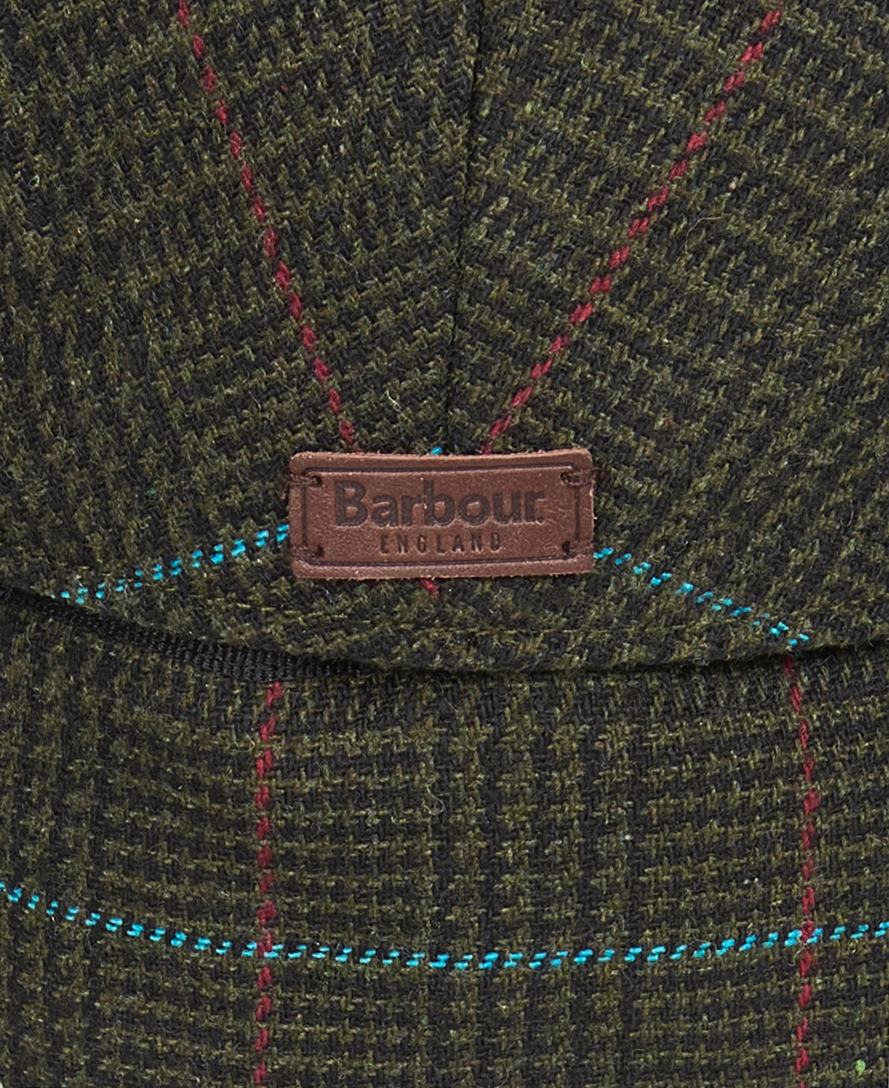 Barbour Cheviot Flat Men's Hats Dark Green | 762134-NHT