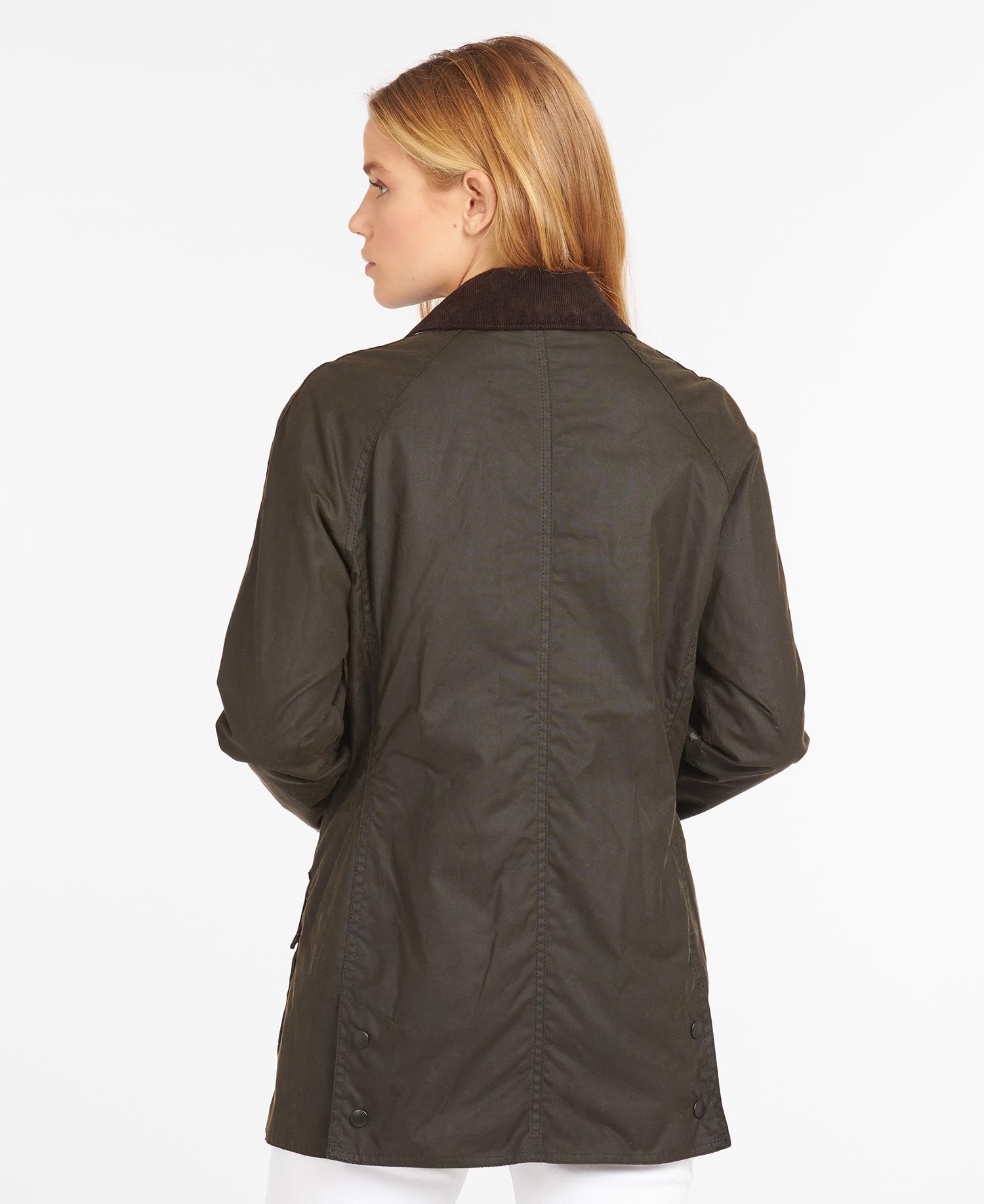 Barbour Classic Beadnell Women's Waxed Jackets Olive | 453918-KTA