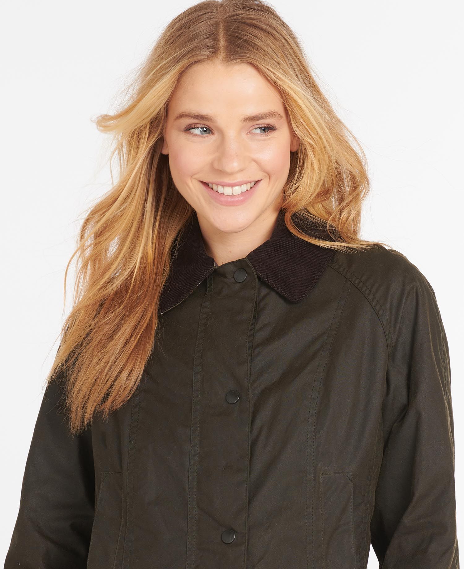 Barbour Classic Beadnell Women's Waxed Jackets Olive | 453918-KTA