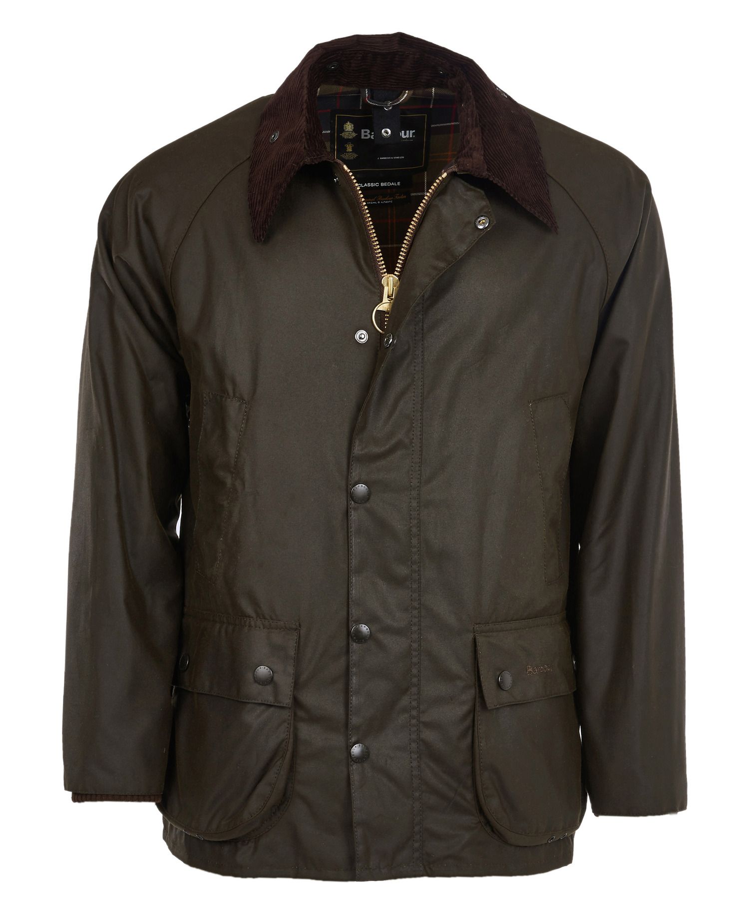 Barbour Classic Bedale Men's Waxed Jackets Olive | 795801-PDL