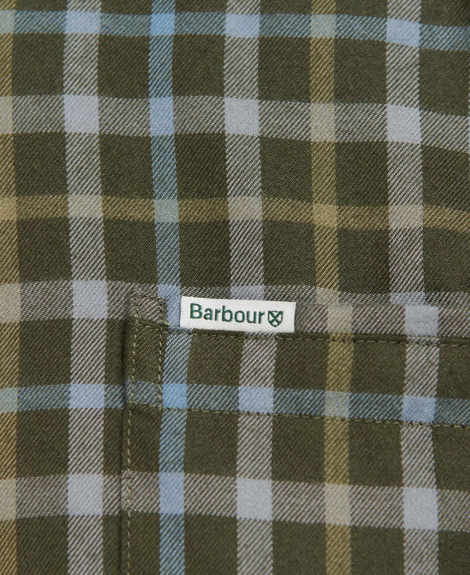 Barbour Coll Thermo Men's Shirts Blue | 086392-QZI