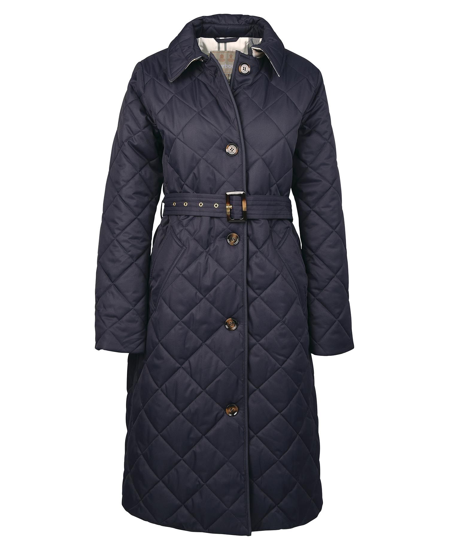 Barbour Cordelia Women's Quilted Jackets Navy | 729853-FTG