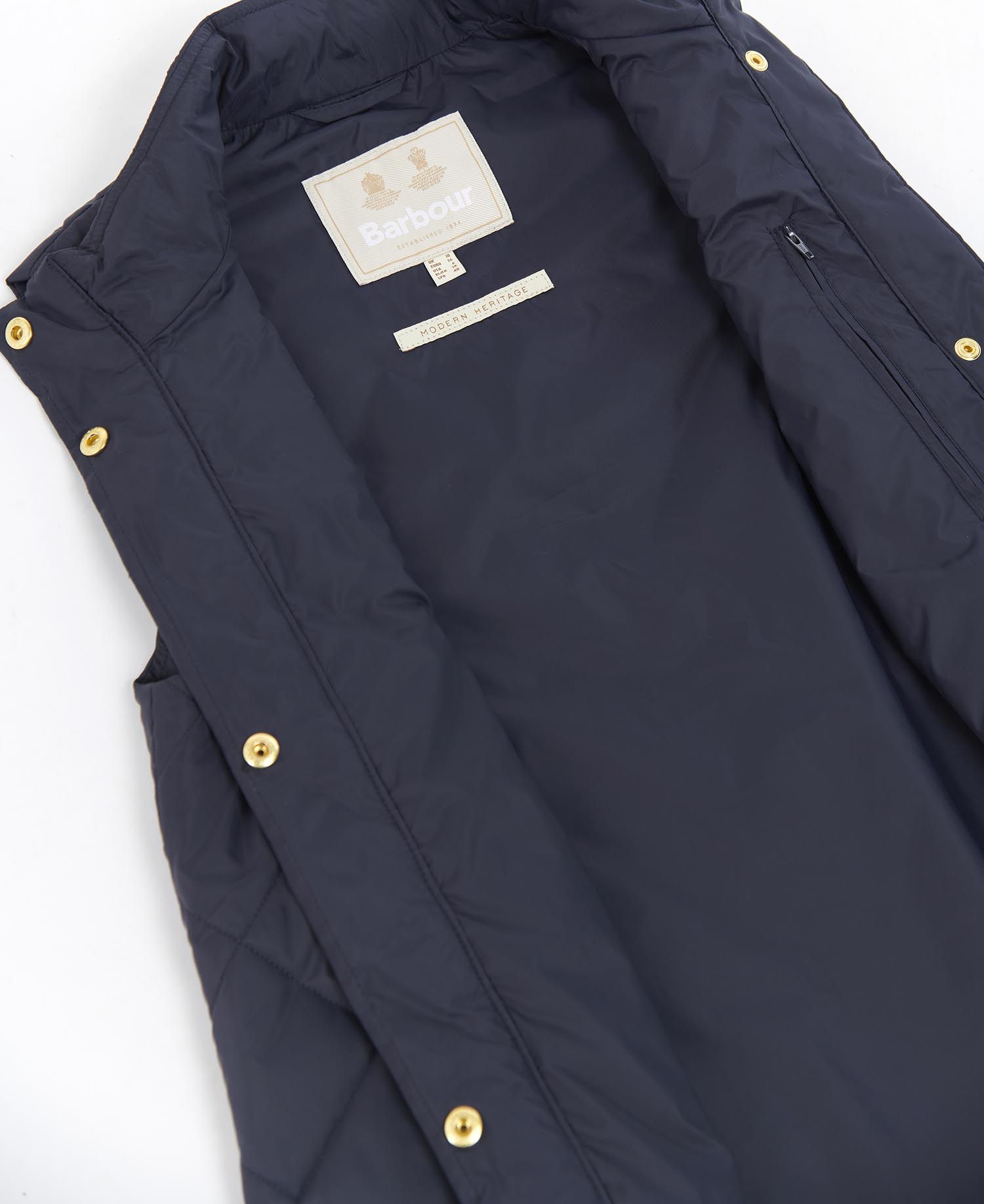 Barbour Cosmia Liner Women's Vest Navy | 340168-CLH