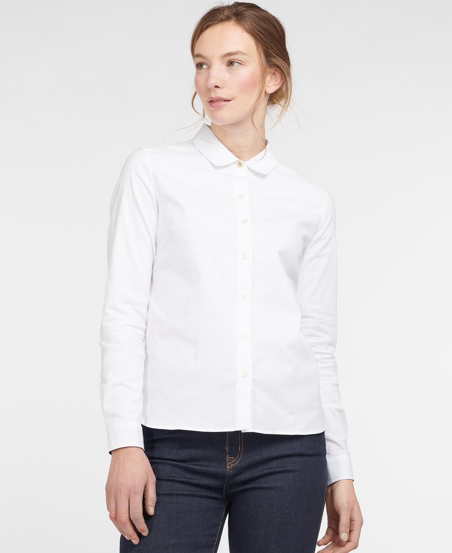 Barbour Cranleigh Women's Shirts White | 719506-LFV