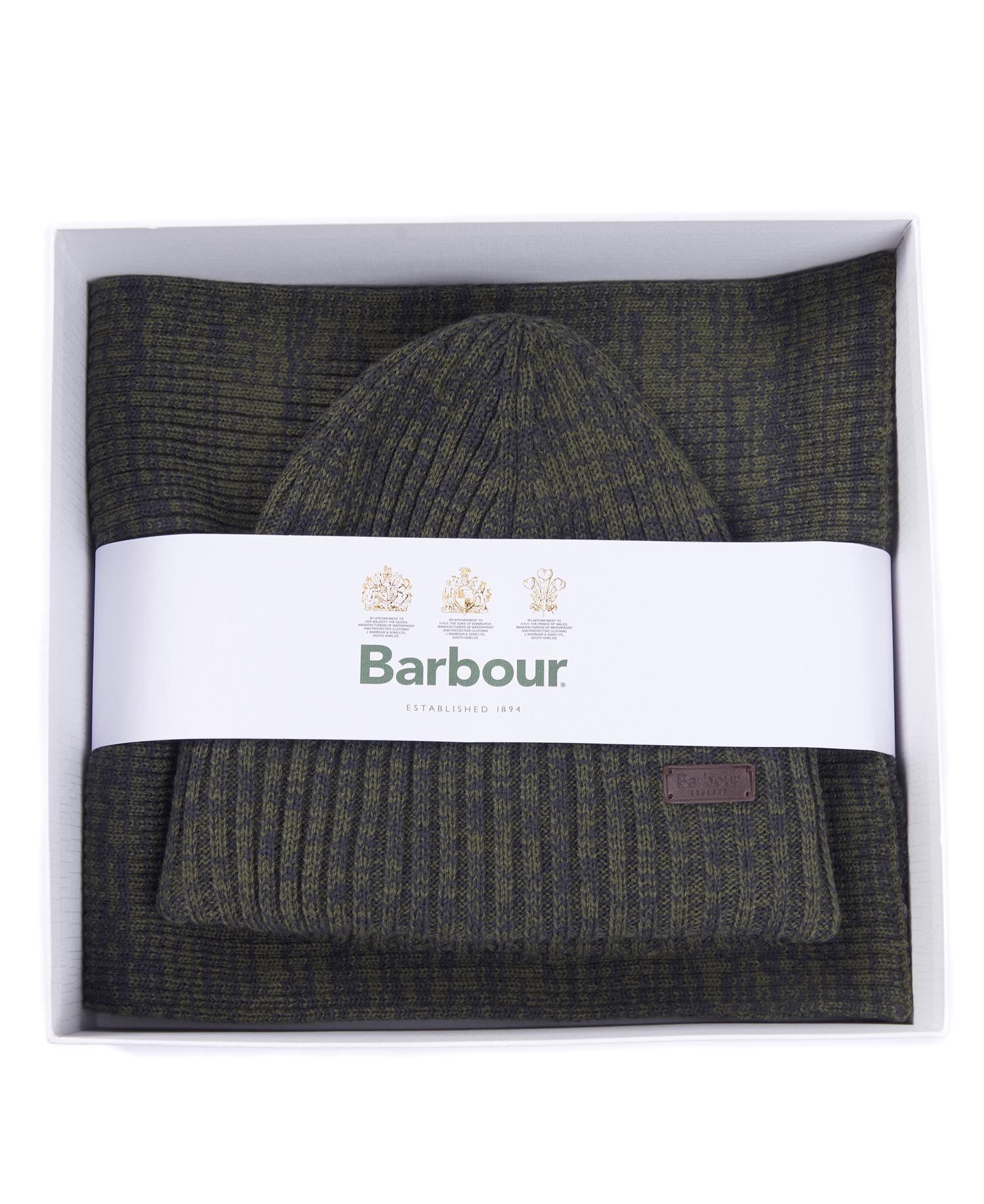 Barbour Crimdon and Gift Set Men's Scarves Navy | 670418-YXT