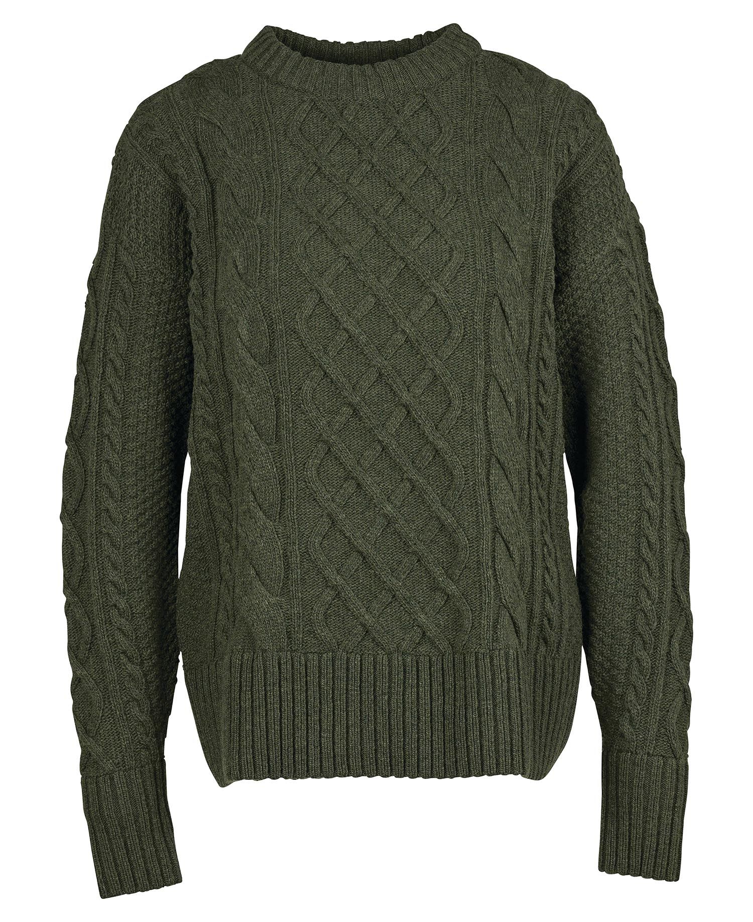 Barbour Daffodil Knit Women's Sweaters Olive | 583146-OXF