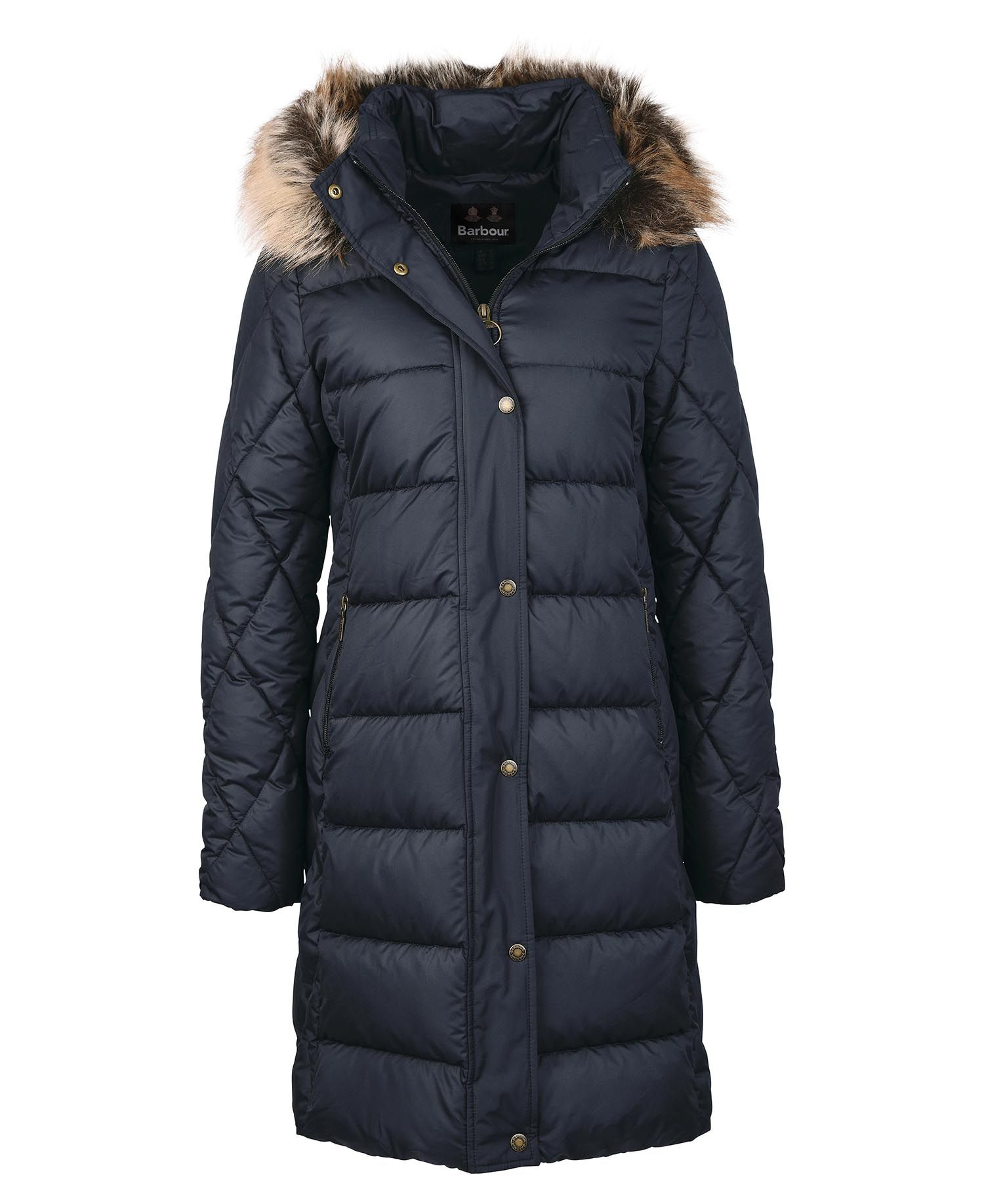 Barbour Daffodil Women's Quilted Jackets Navy | 475160-CLO