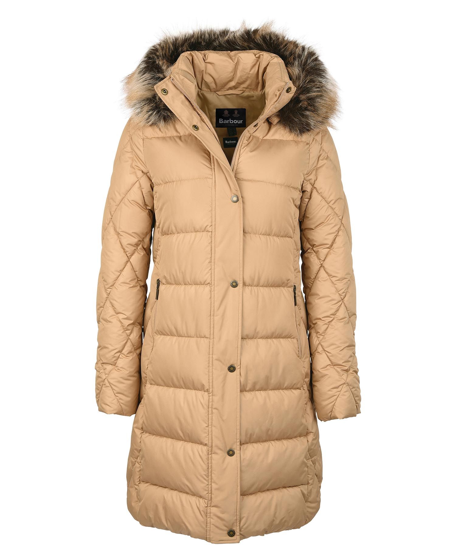 Barbour Daffodil Women's Quilted Jackets Brown | 569318-IQC