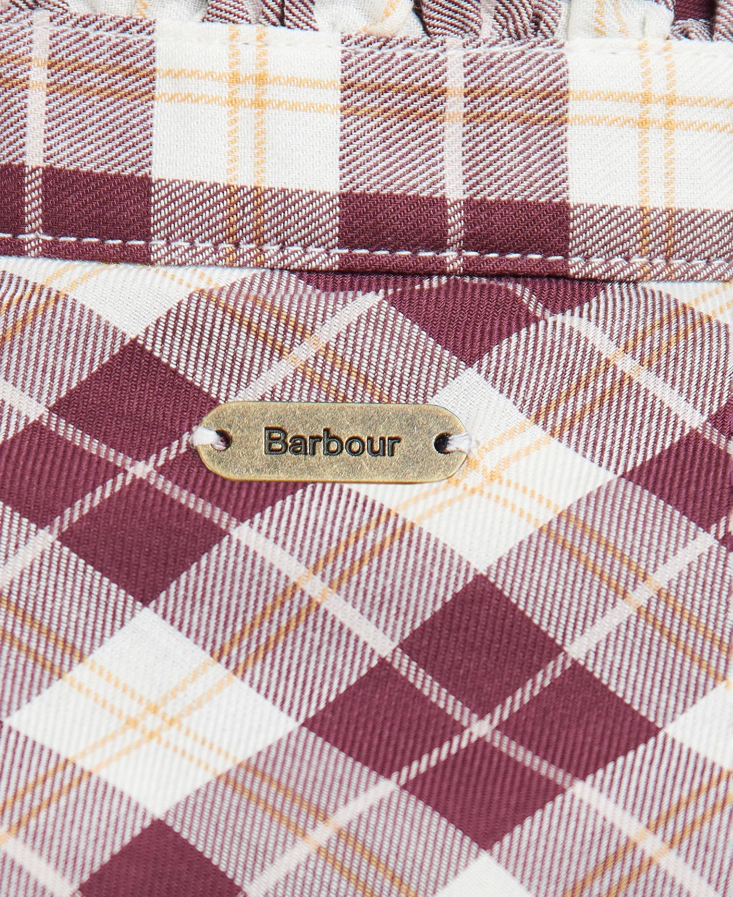 Barbour Daffodil Women's Shirts White / Red | 024596-YTQ