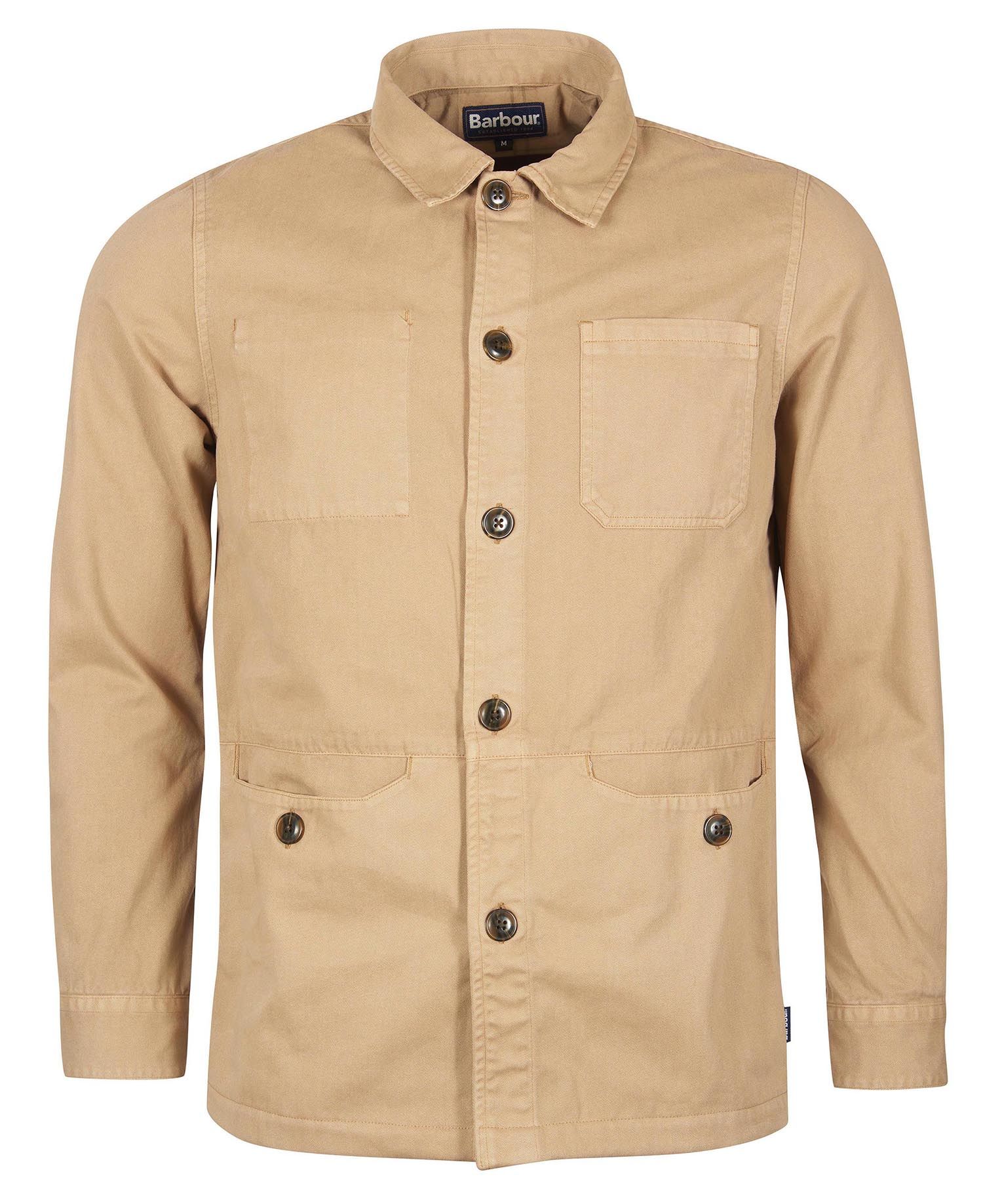 Barbour Dene Men's Overshirt Grey | 586102-BUX