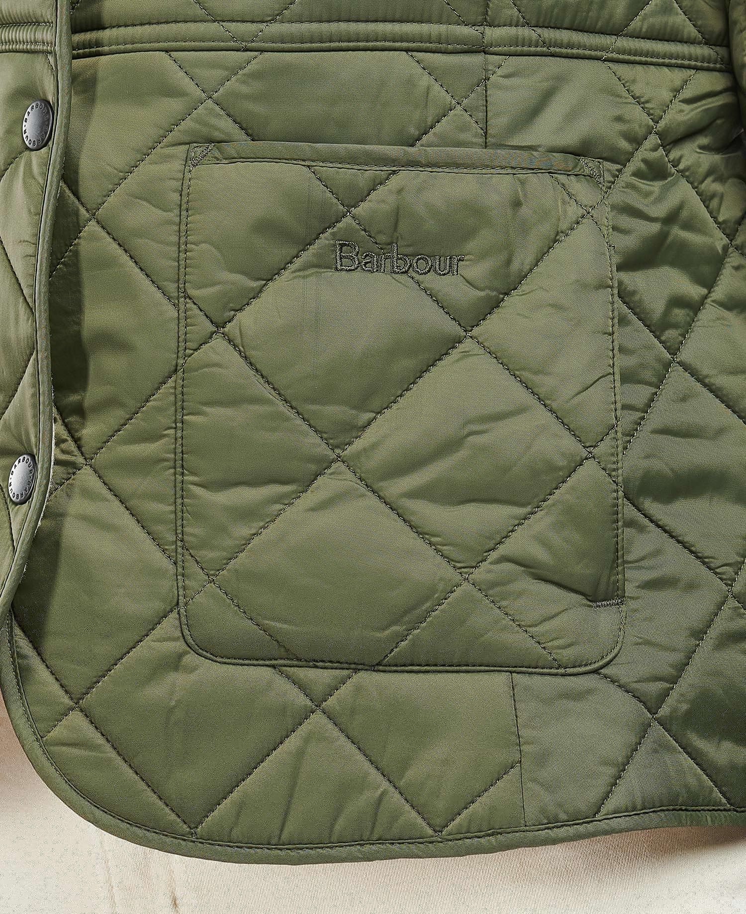 Barbour Deveron Polarquilt Women's Quilted Jackets Olive | 210638-BSW