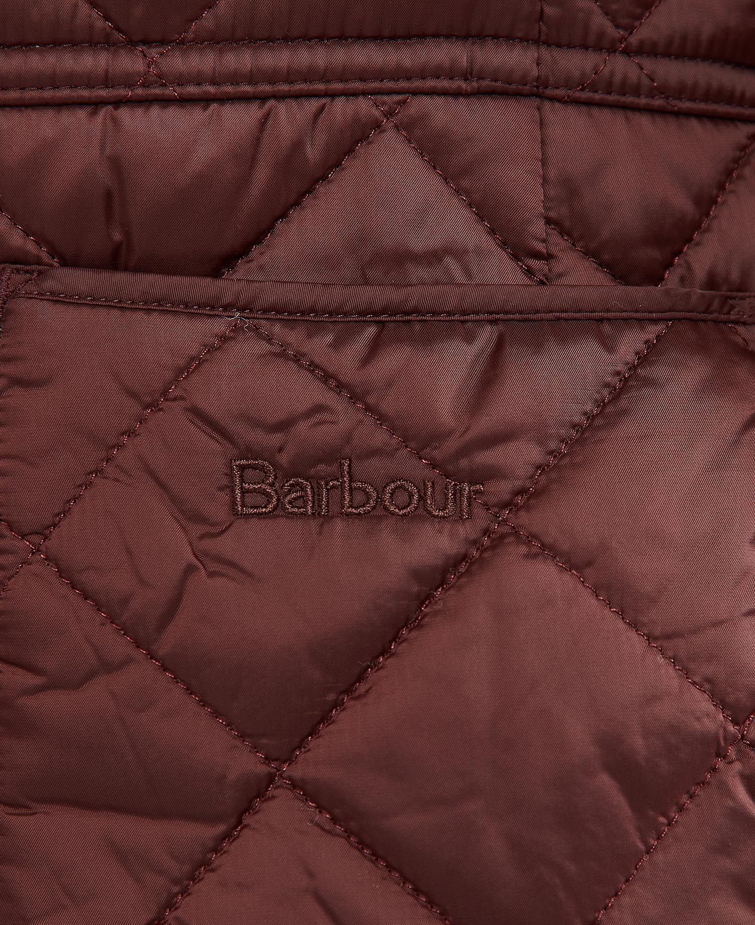 Barbour Deveron Women's Quilted Jackets Burgundy | 217408-EAI