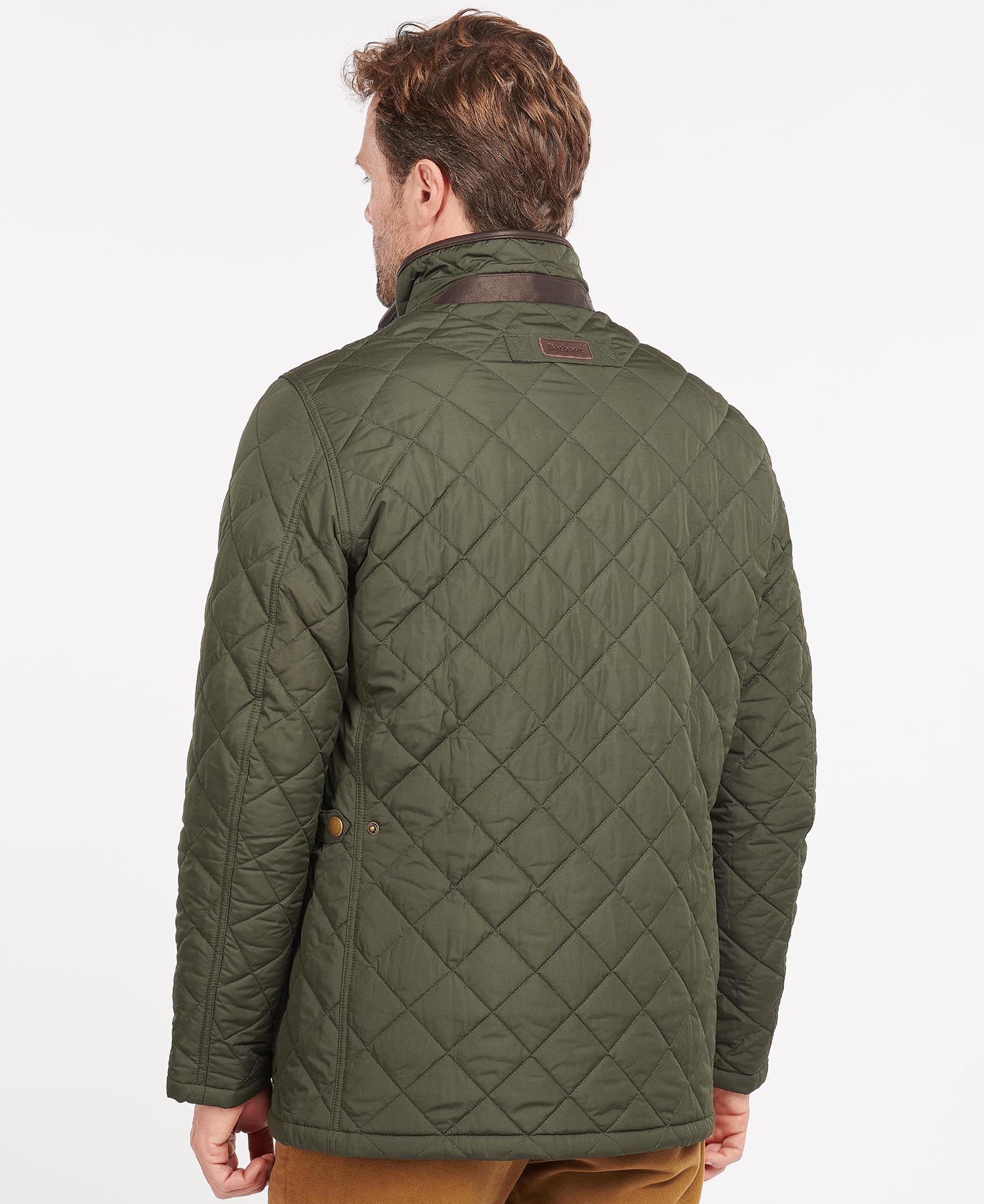 Barbour Devon Men's Quilted Jackets Navy | 274809-ABT