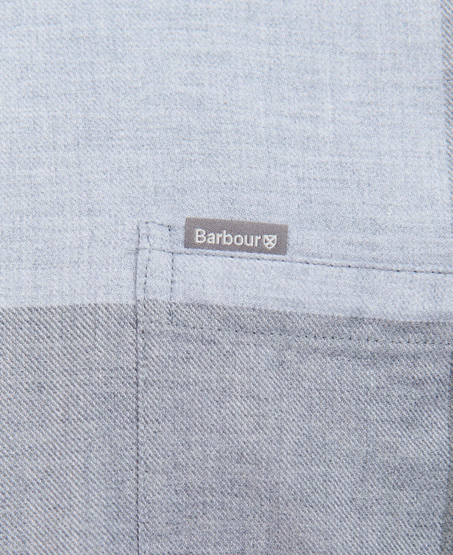 Barbour Dunoon Taillored Men's Shirts Grey | 761489-SWN