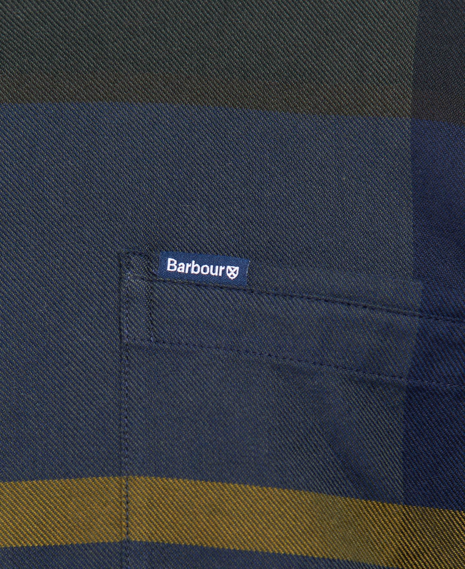 Barbour Dunoon Taillored Men's Shirts Navy | 815974-MOG