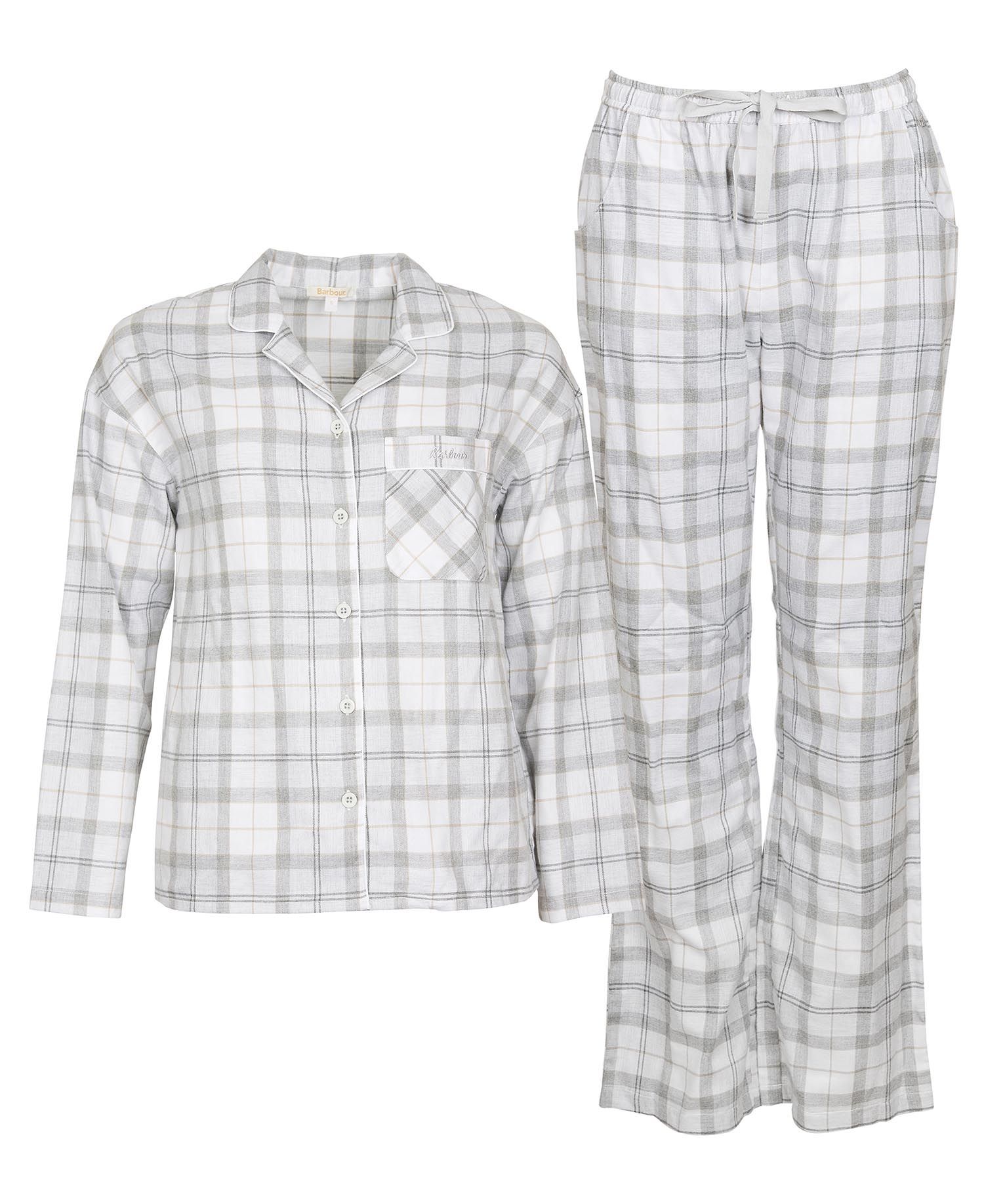 Barbour Ellery Women's Nightwear Light Grey | 257963-OTX