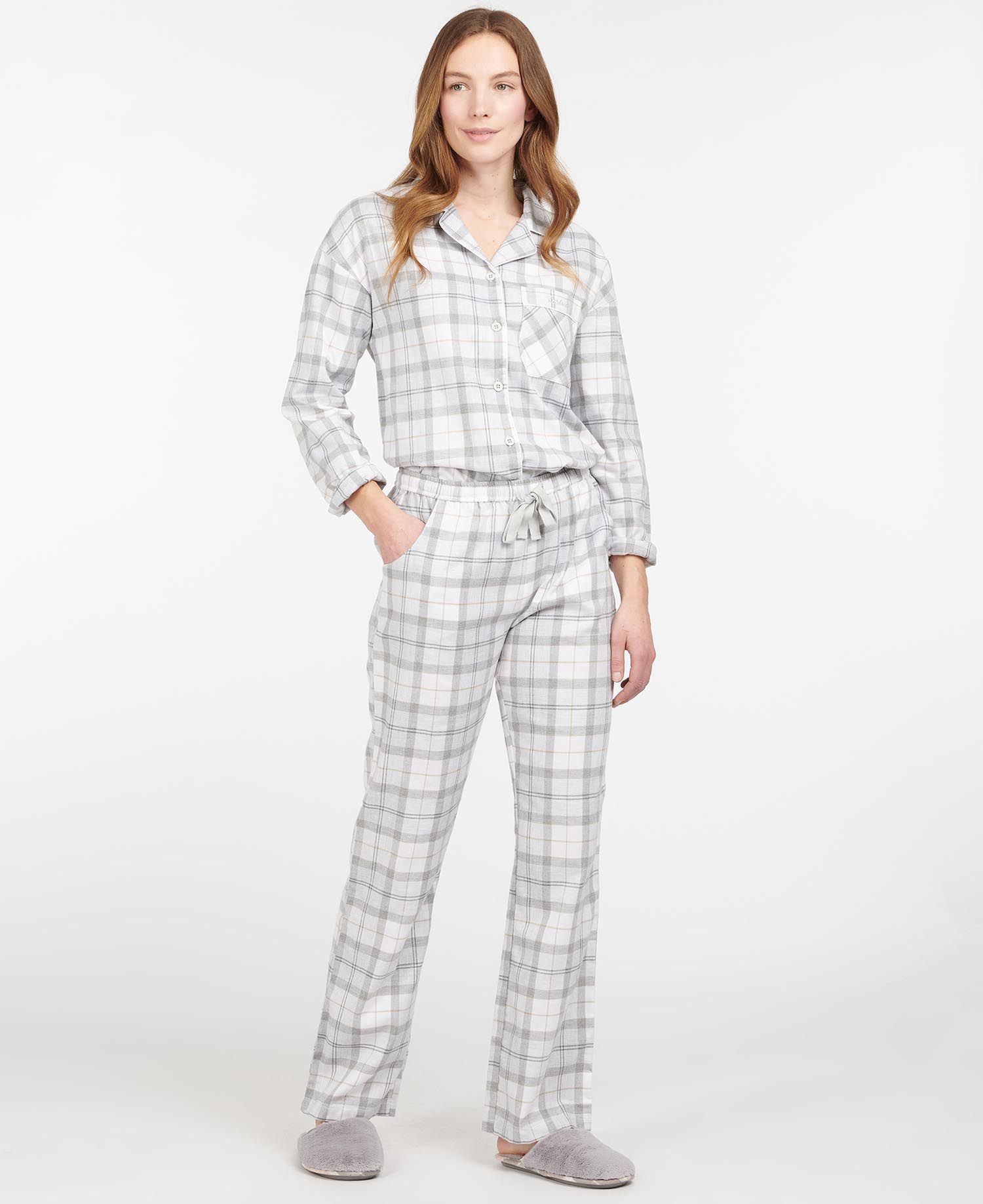 Barbour Ellery Women's Nightwear Light Grey | 257963-OTX