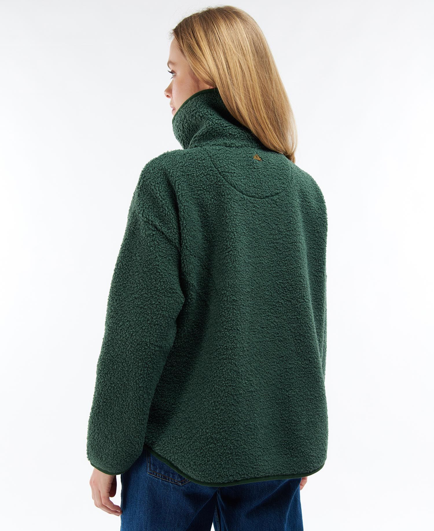 Barbour Ellison Women's Sweatshirts Dark Green | 942713-ZYC