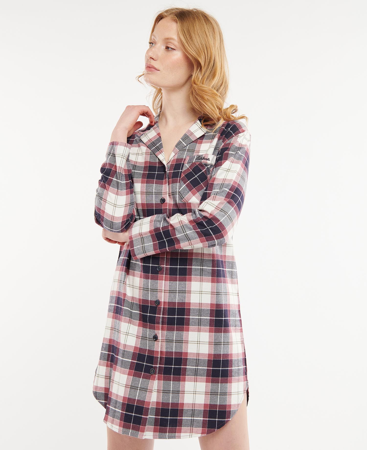 Barbour Etta Women's Nightwear Red / Navy / White | 046981-WOB