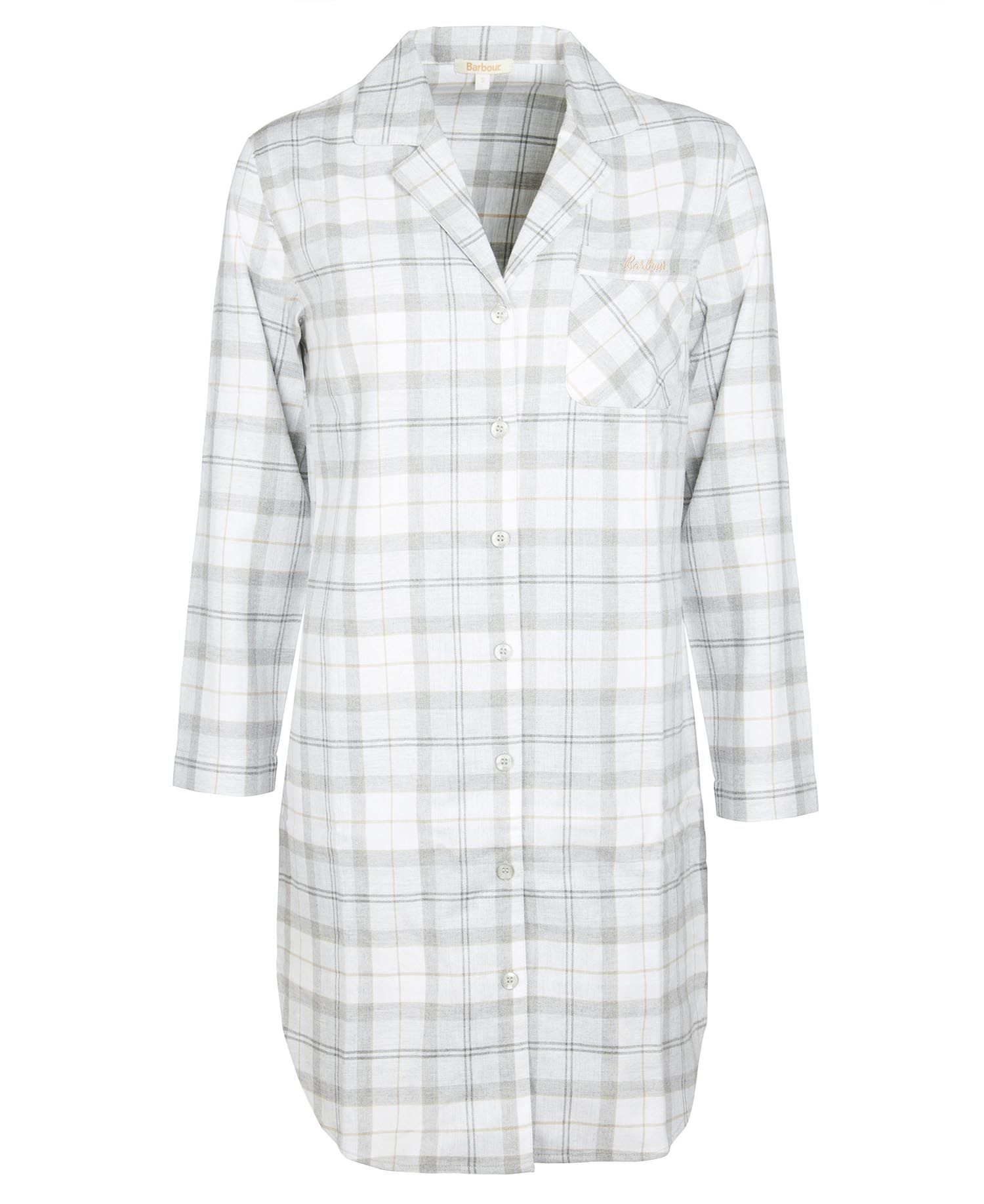 Barbour Etta Women's Nightwear White / Grey | 532086-BKA