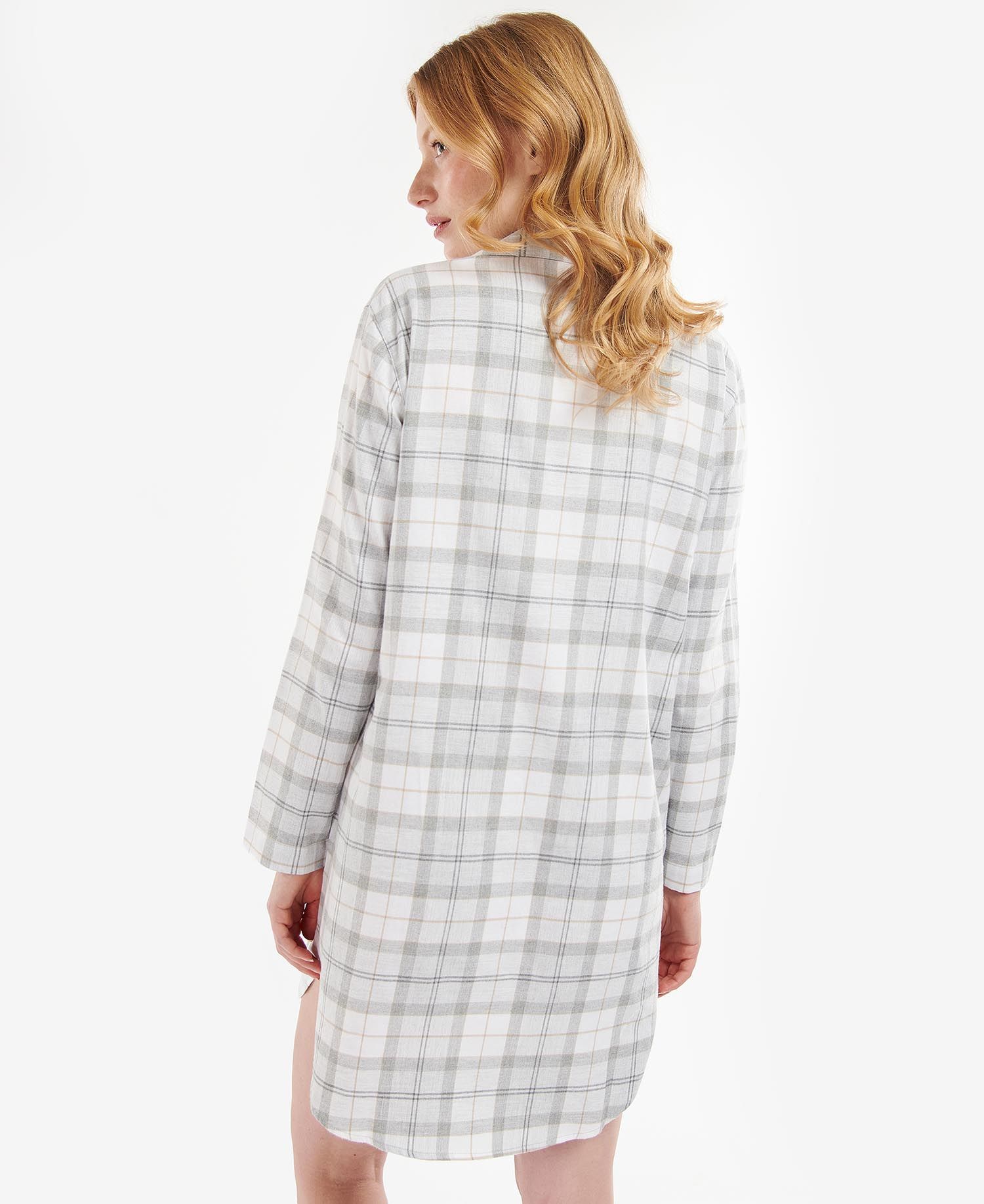 Barbour Etta Women's Nightwear White / Grey | 532086-BKA