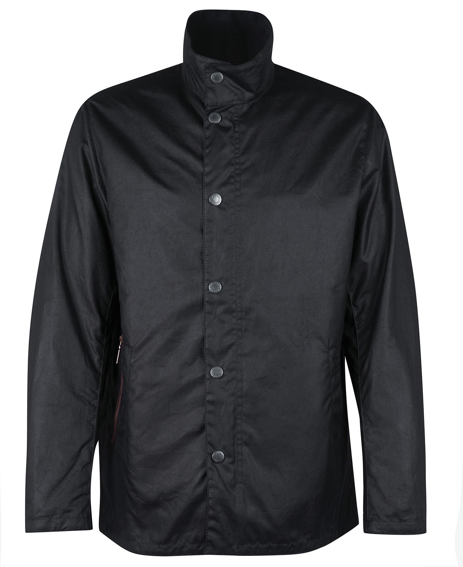 Barbour Evelar Men's Waxed Jackets Black | 087162-SDM