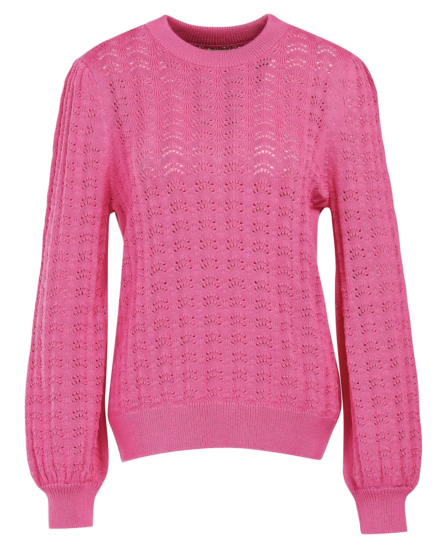 Barbour Evergreen Knit Women's Sweaters Pink | 315084-HQS