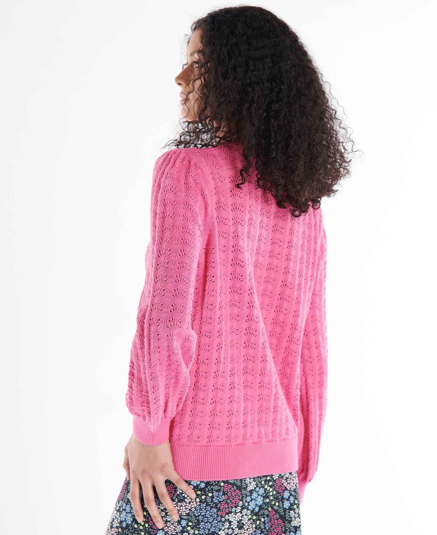 Barbour Evergreen Knit Women's Sweaters Pink | 315084-HQS